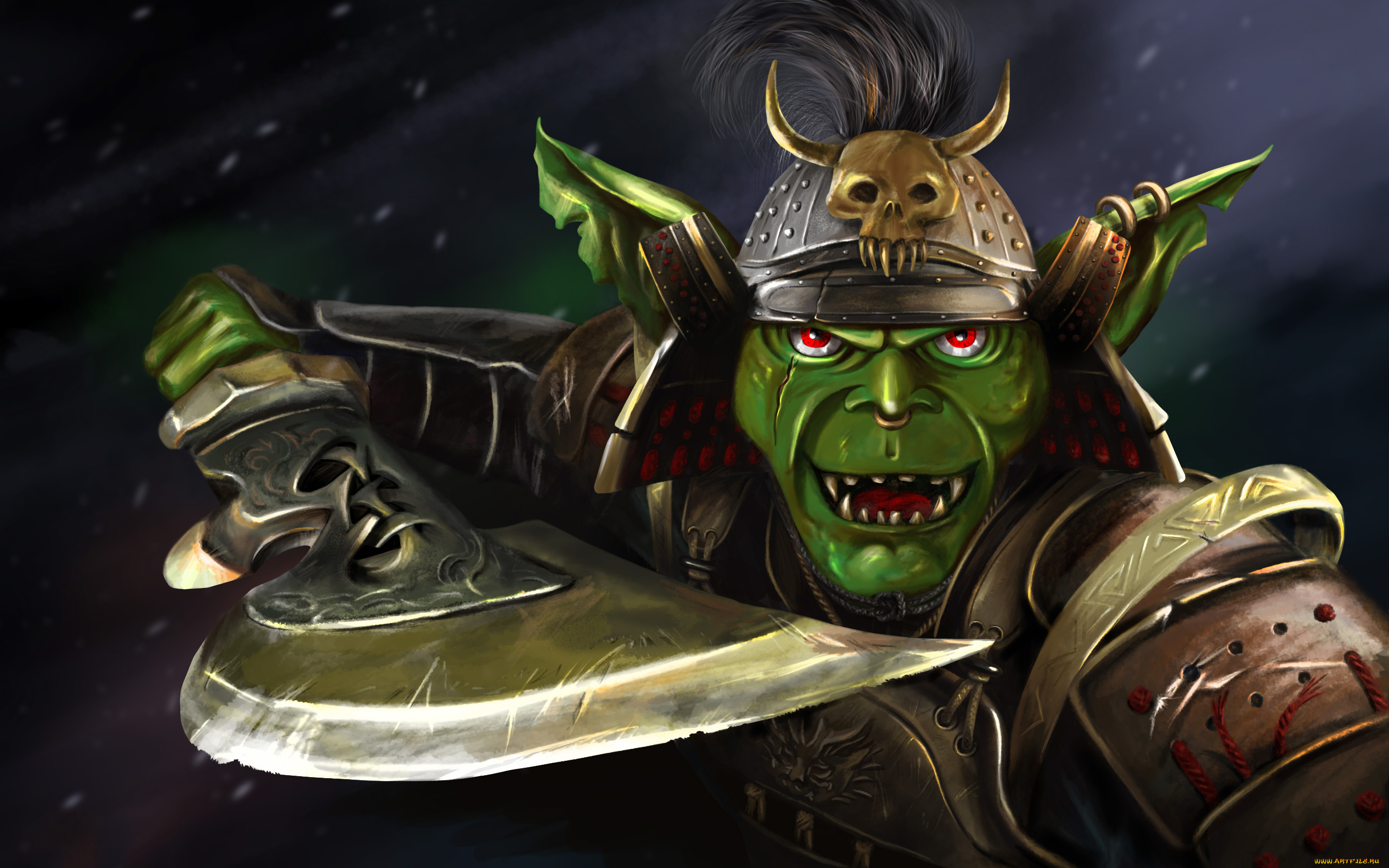 видео, игры, world, of, warcraft, существо, фон, взгляд, оружие