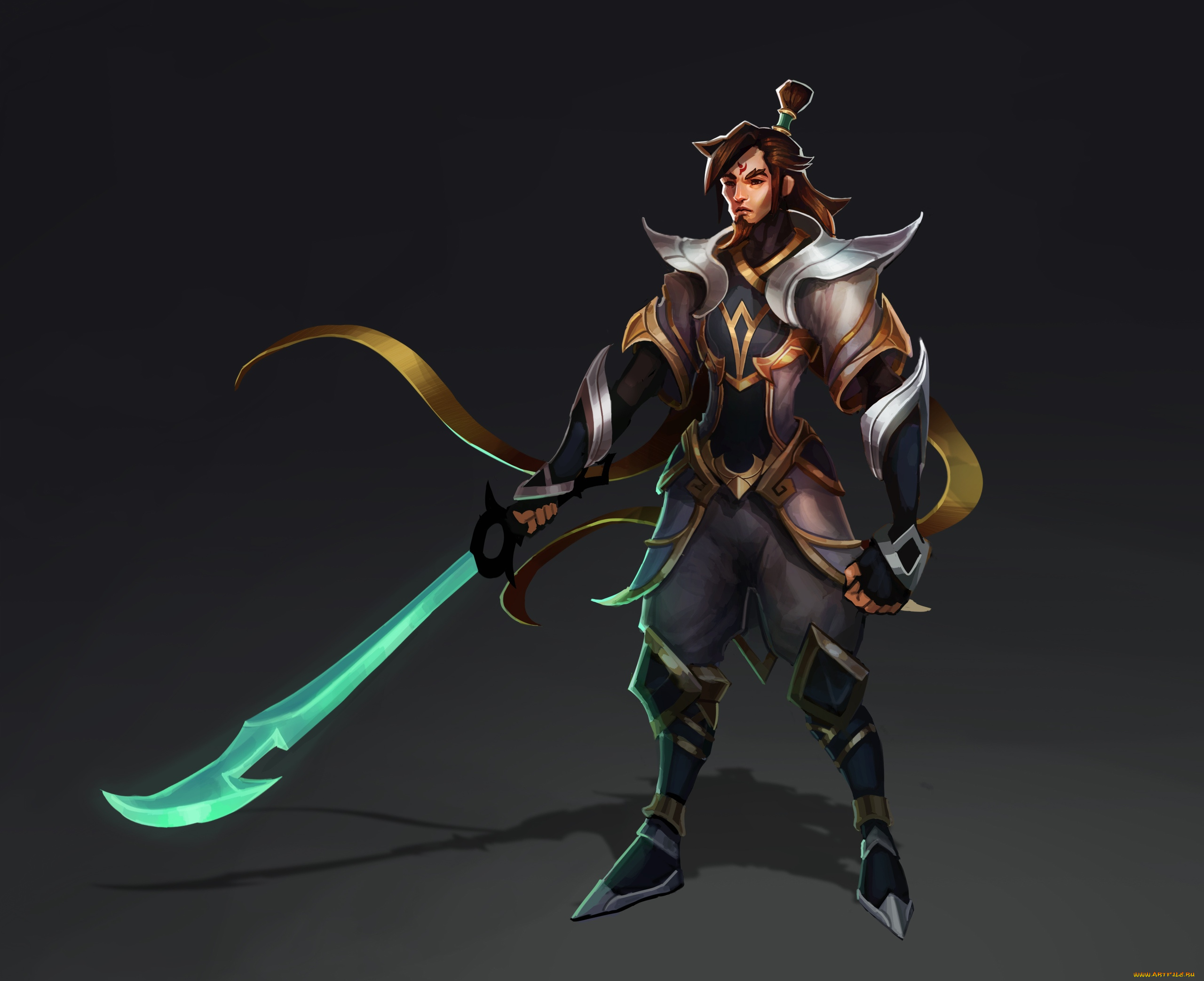 видео, игры, league, of, legends, костюм, оружие, master, yi