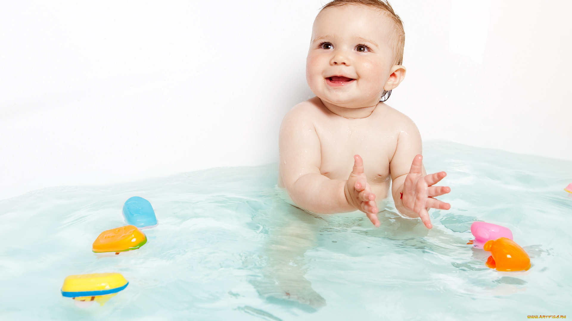 разное, дети, ребенок, ванна, игрушки