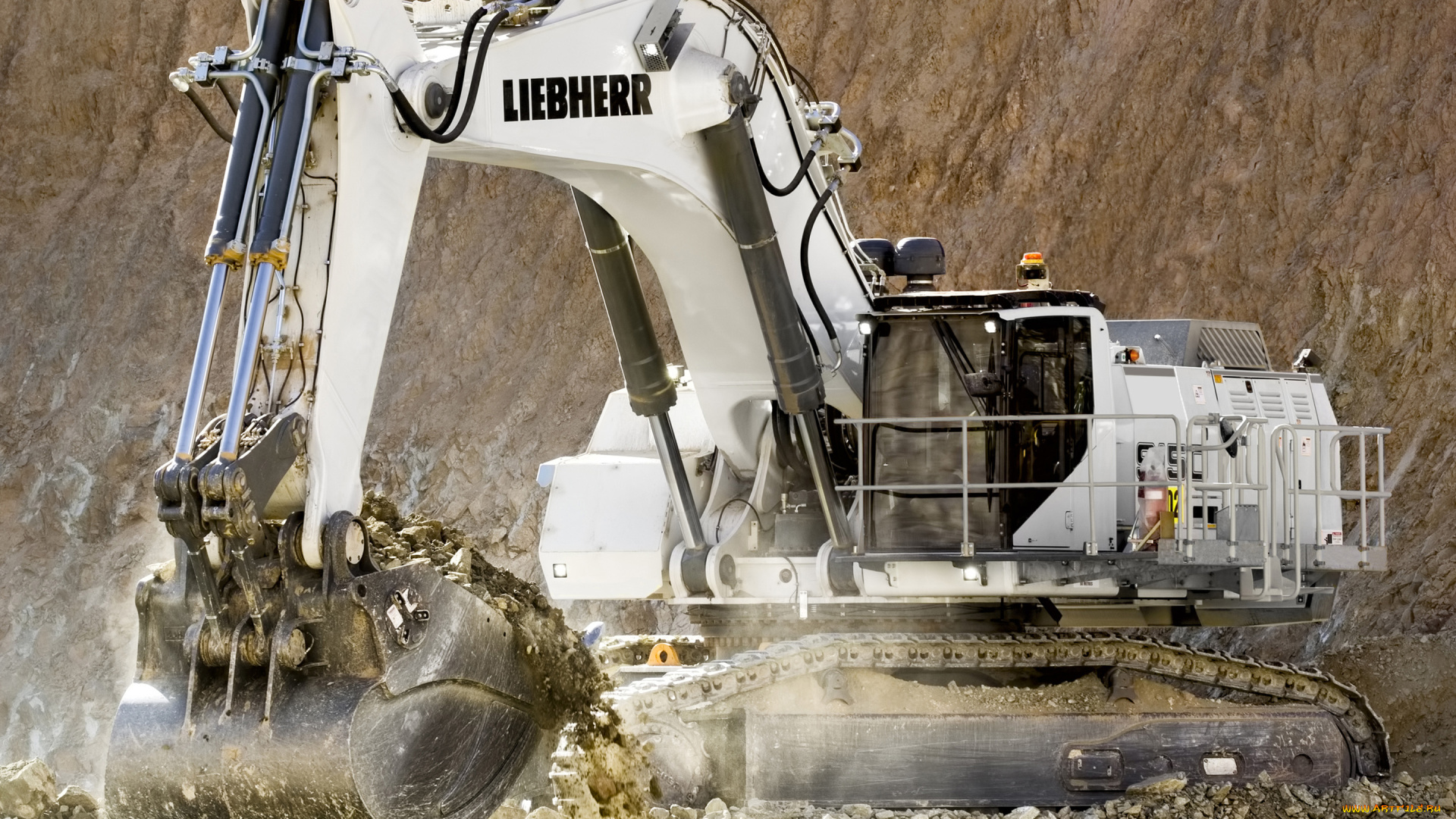 техника, экскаваторы, liebherr, r9150, g7, гусеничные, экскаватор, строительная, спецтехника