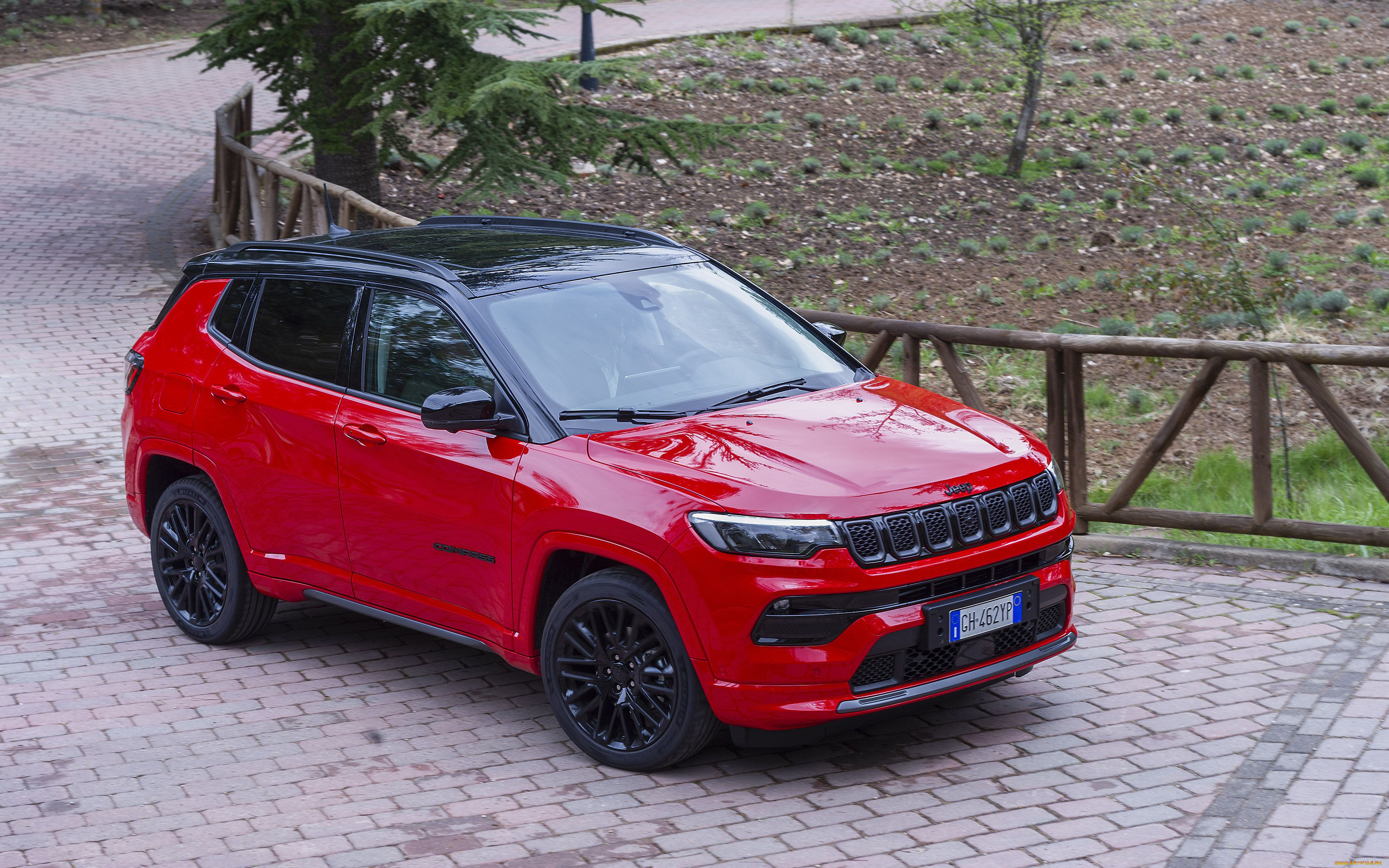 2022, jeep, compass, e-hybrid, s, , eu, автомобили, jeep, compass, ehybrid, s, 4k, кроссовер, 2022, года, европейская, спецификация, mp, американские, джип, красный