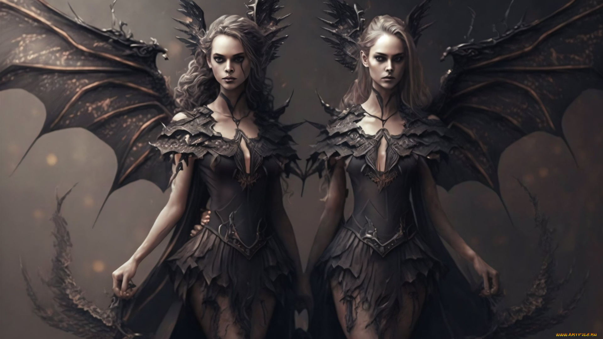 фэнтези, демоны, нейросети, графика, нейроарт, ai, art, нейронные, сети, рисунки, нейро, искусство