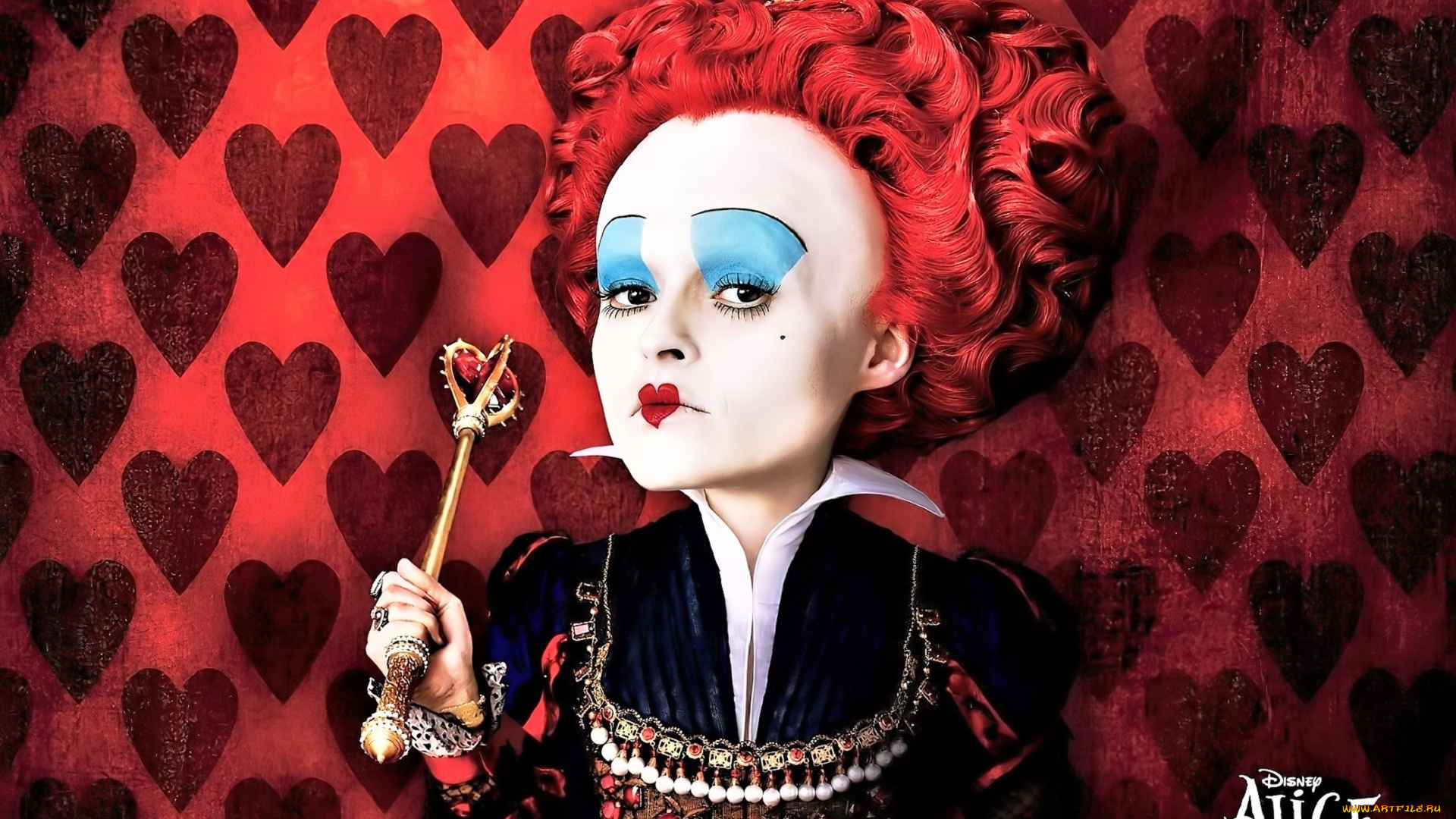 кино, фильмы, alice, in, wonderland, красная, королева