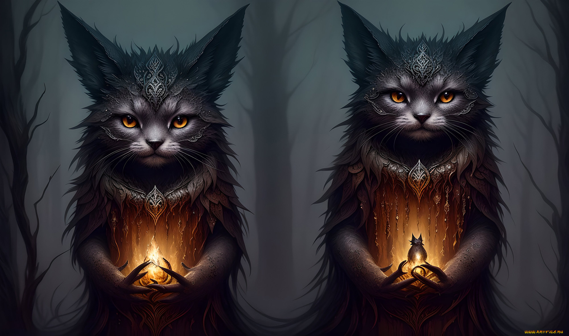 фэнтези, существа, нейросети, графика, нейроарт, ai, art, нейронные, сети, рисунки, нейро, искусство