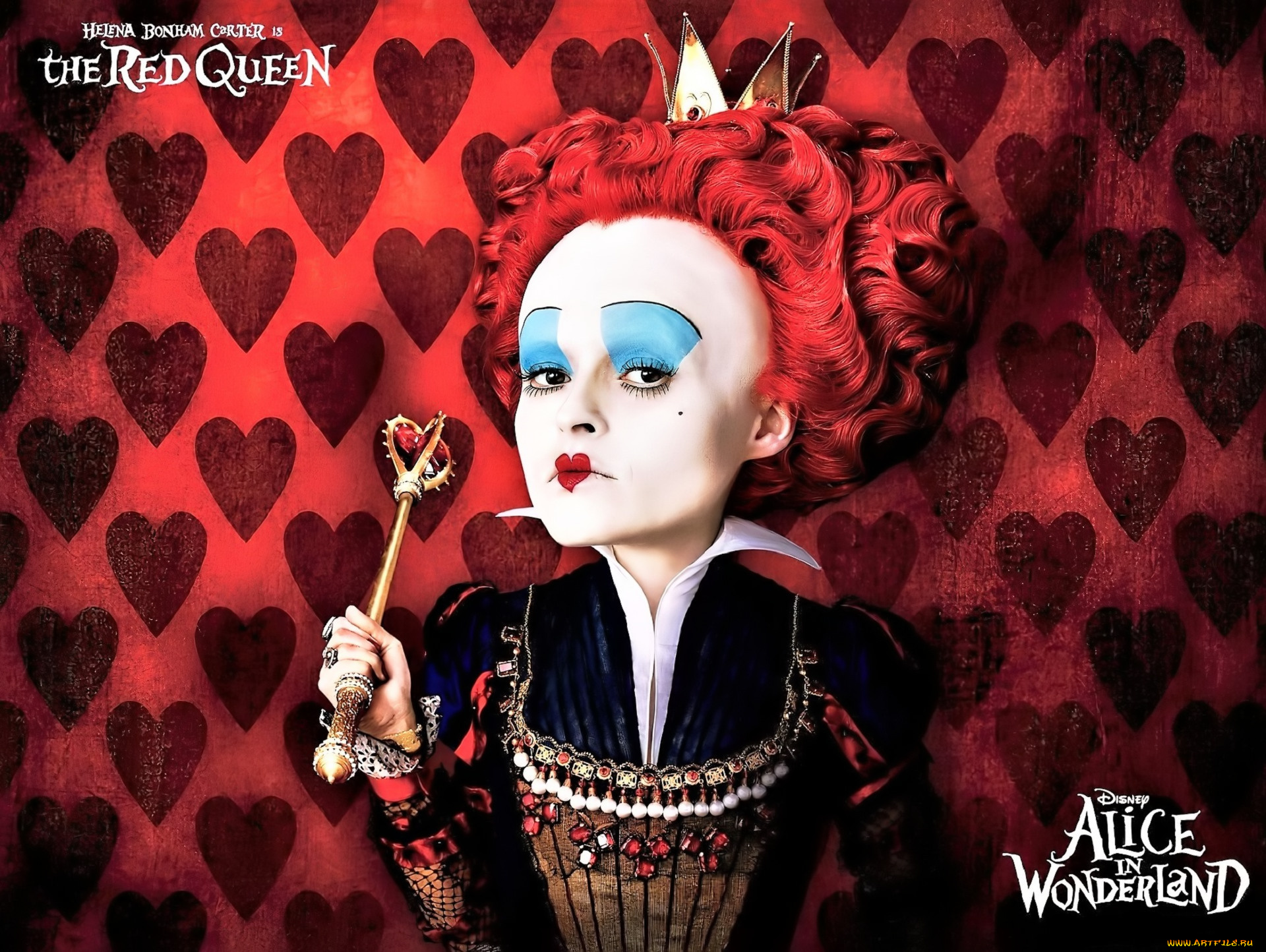 кино, фильмы, alice, in, wonderland, красная, королева