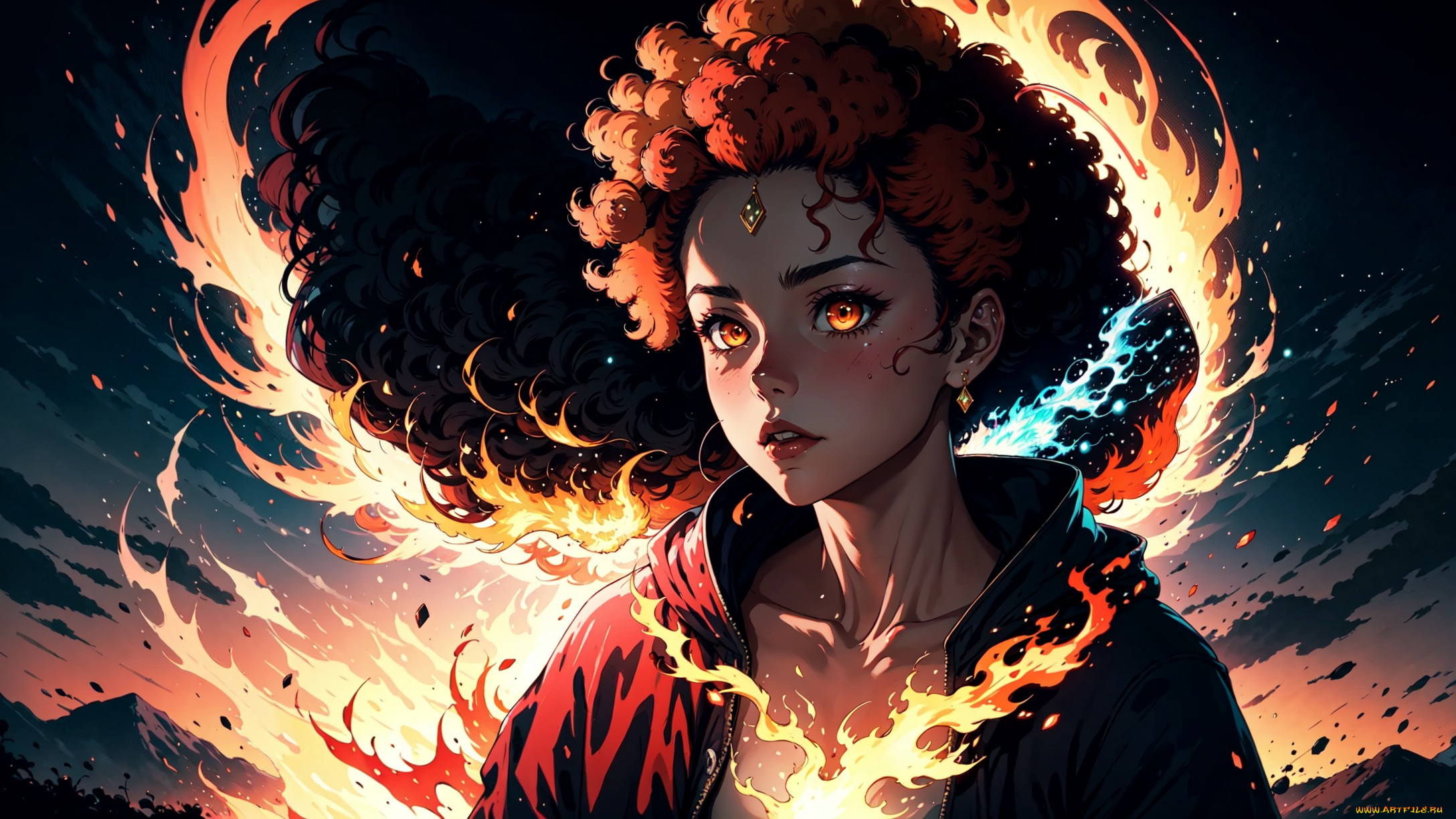 аниме, магия, , колдовство, , halloween, нейросети, графика, нейроарт, ai, art, нейронные, сети, рисунки, нейро, искусство