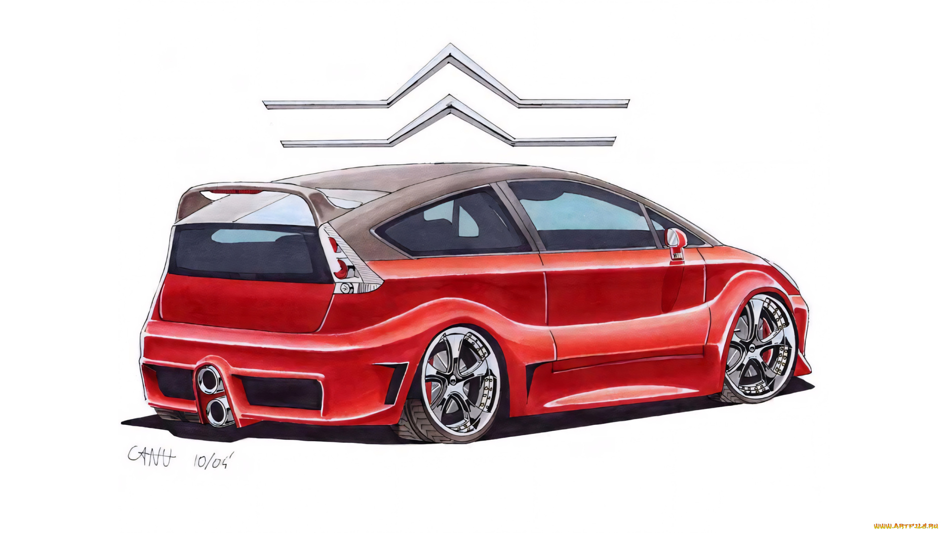 295801, рисованное, авто, мото, автомобиль