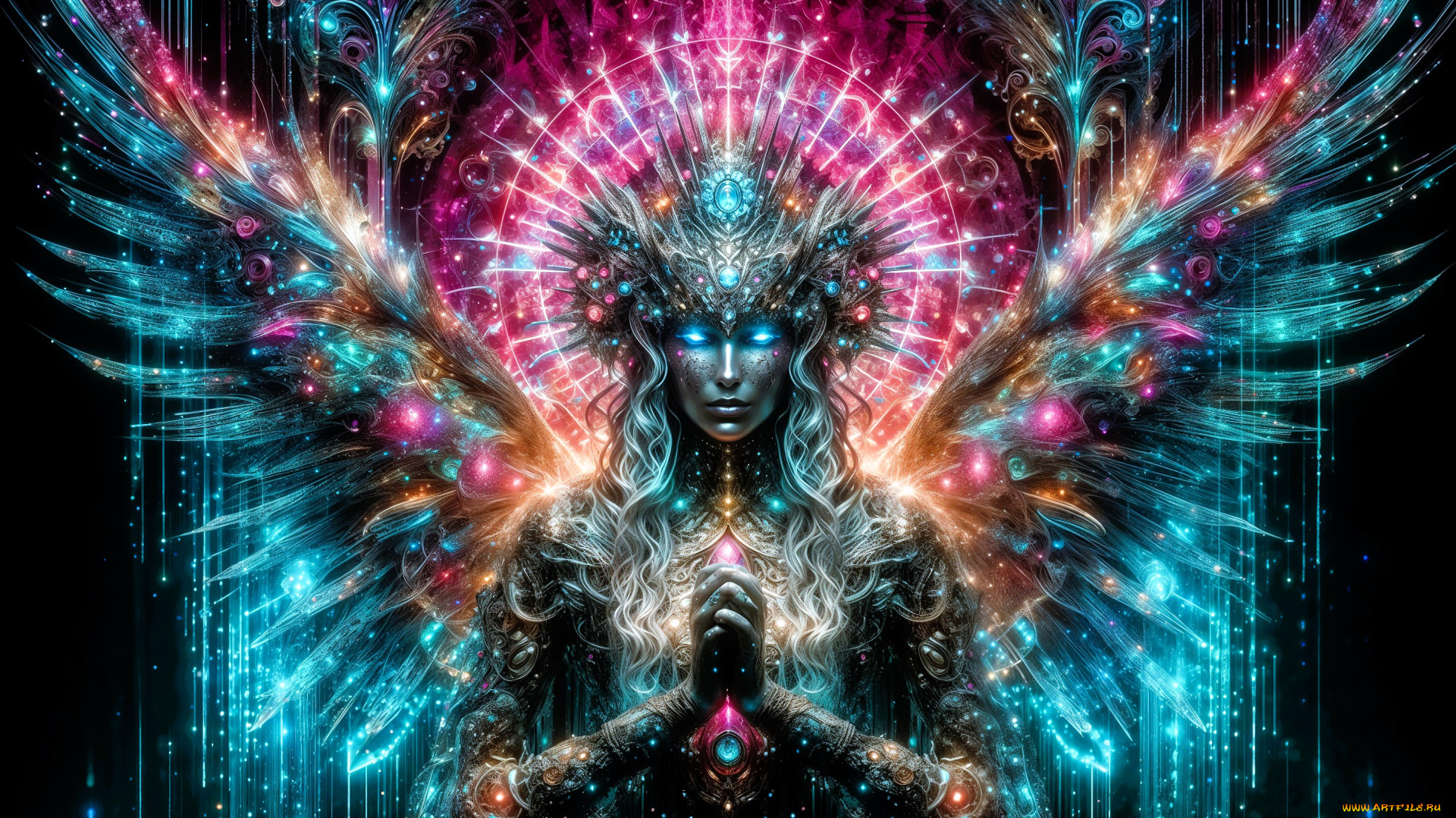 3д, графика, ангел, , angel, девушка, крылья, ангел, свет