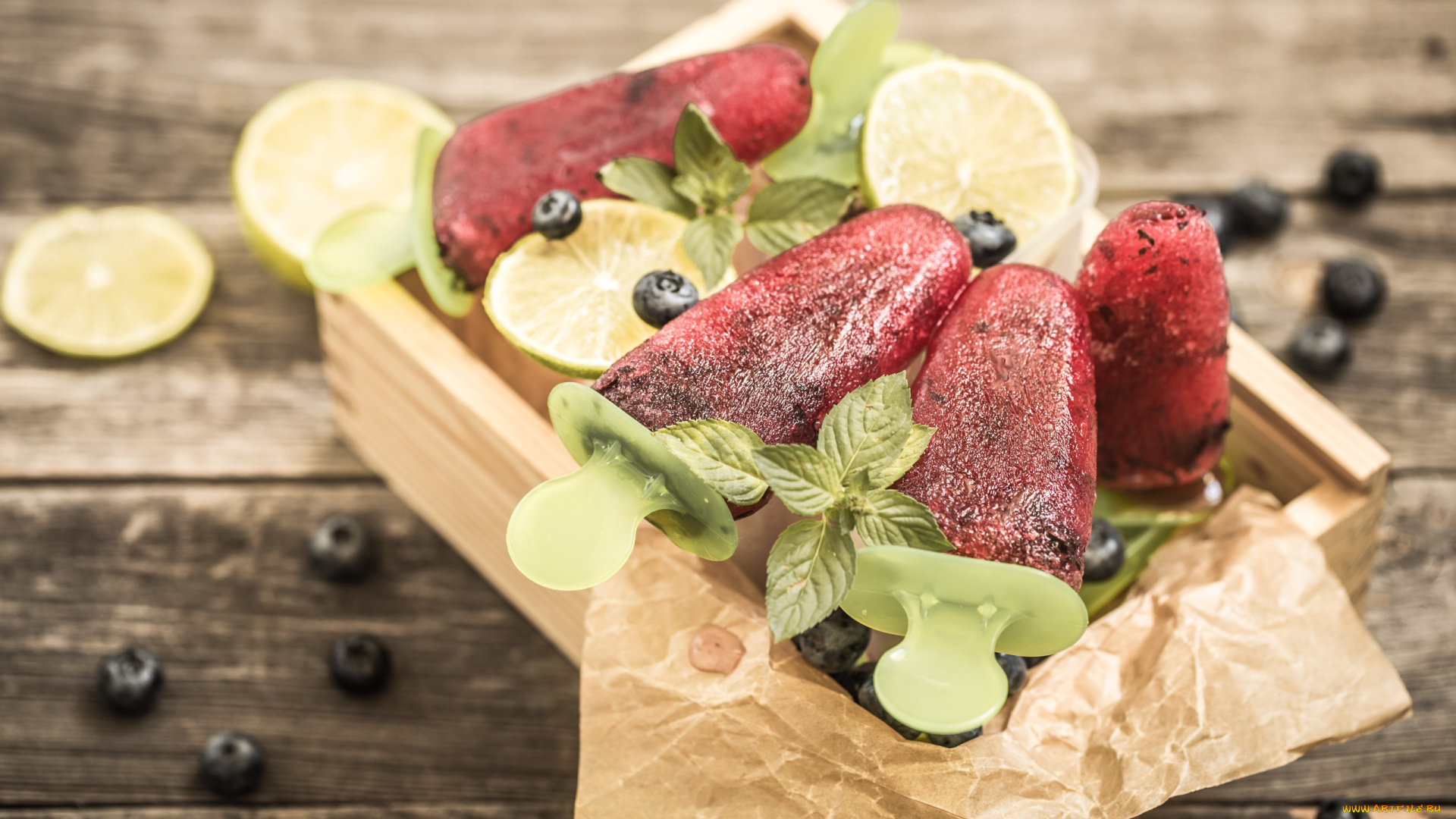 еда, мороженое, , десерты, мята, цитрусы