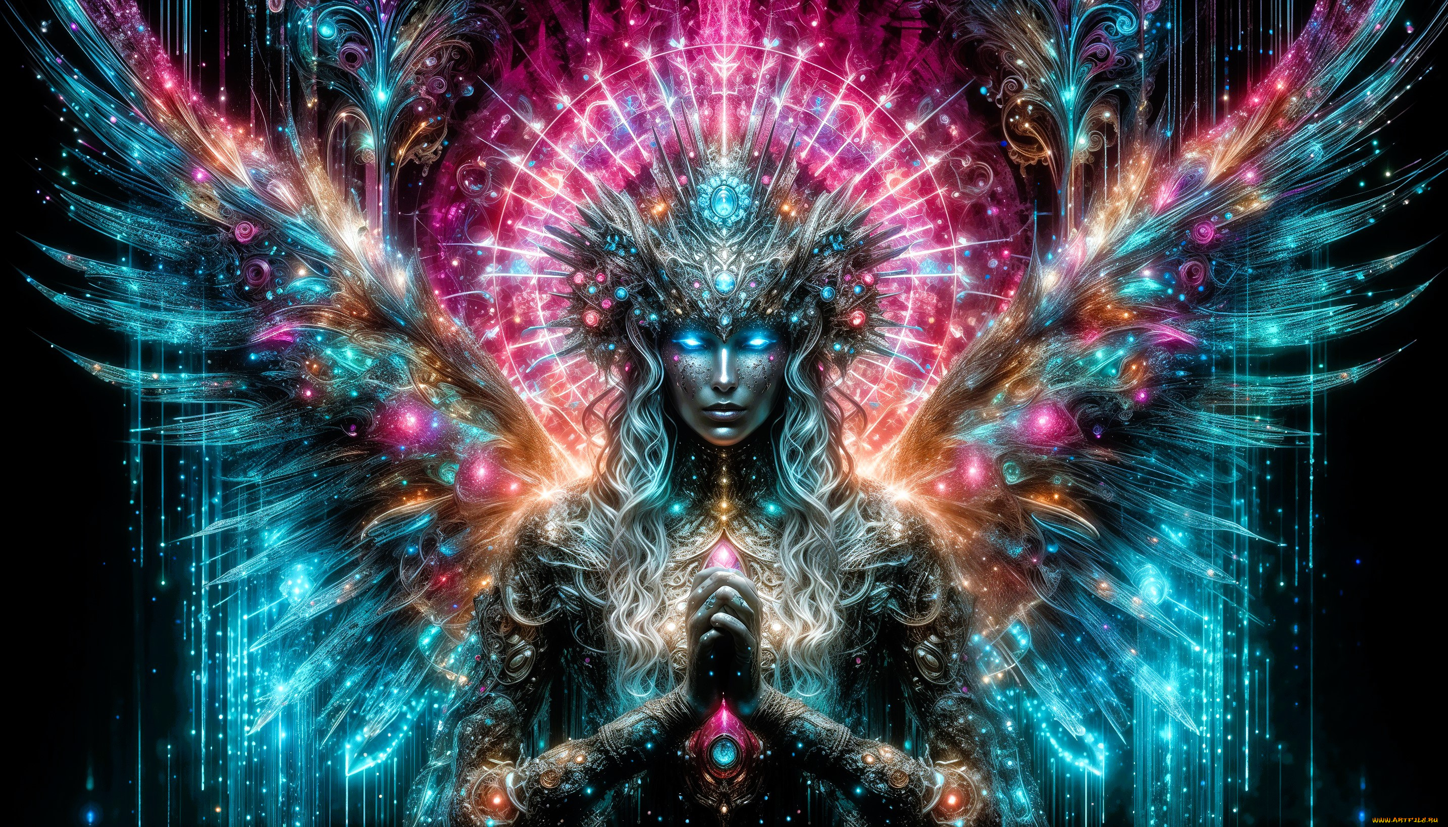 3д, графика, ангел, , angel, девушка, крылья, ангел, свет