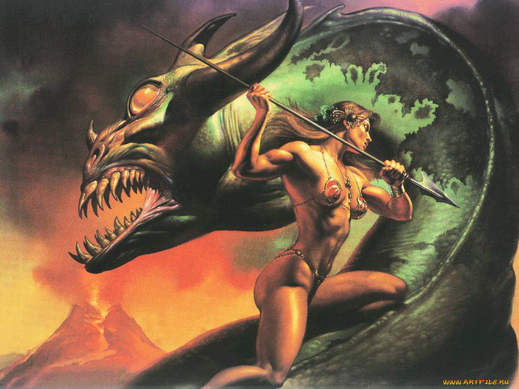 фэнтези, красавицы, чудовища