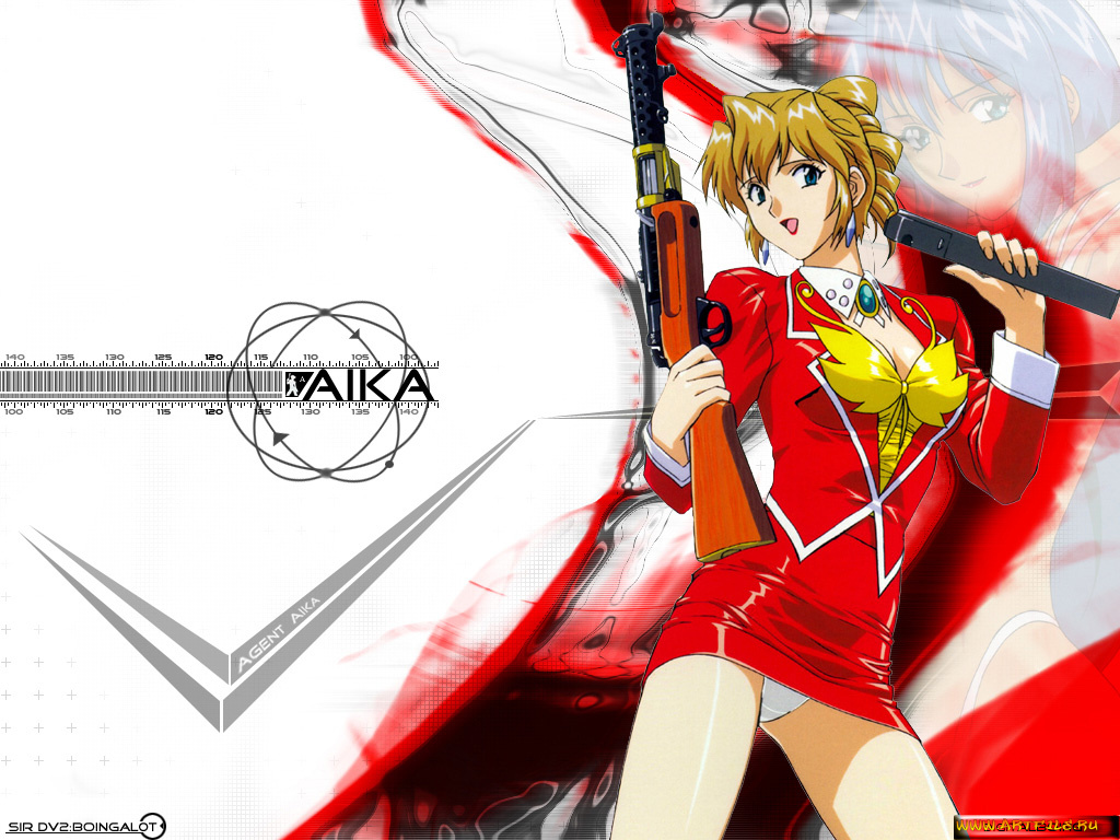аниме, agent, aika