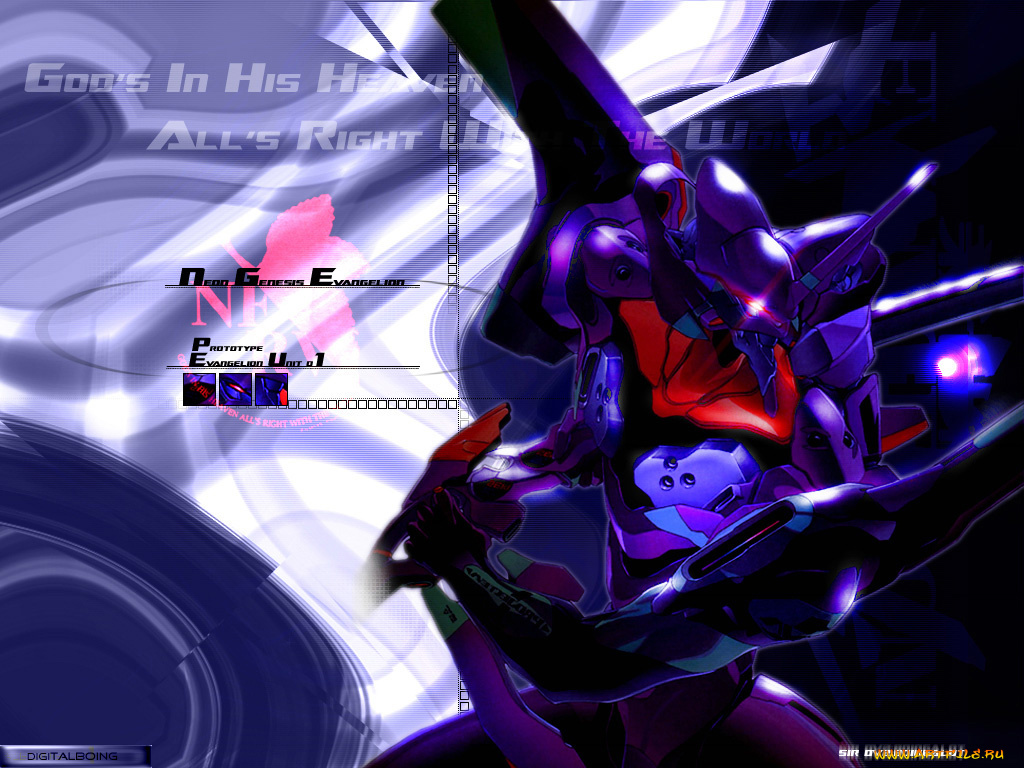 аниме, evangelion