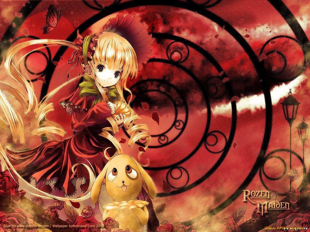 аниме, rozen, maiden