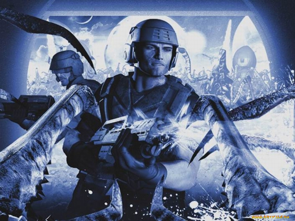 видео, игры, starship, troopers