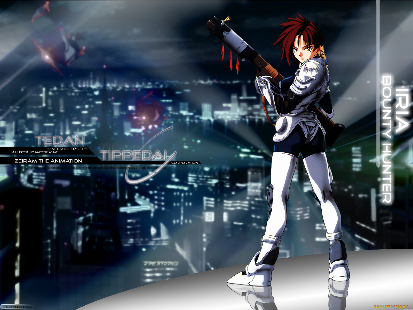 аниме, iria, zeiram, the, animation