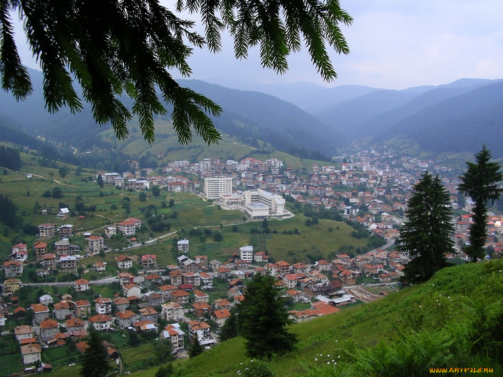 города, пейзажи