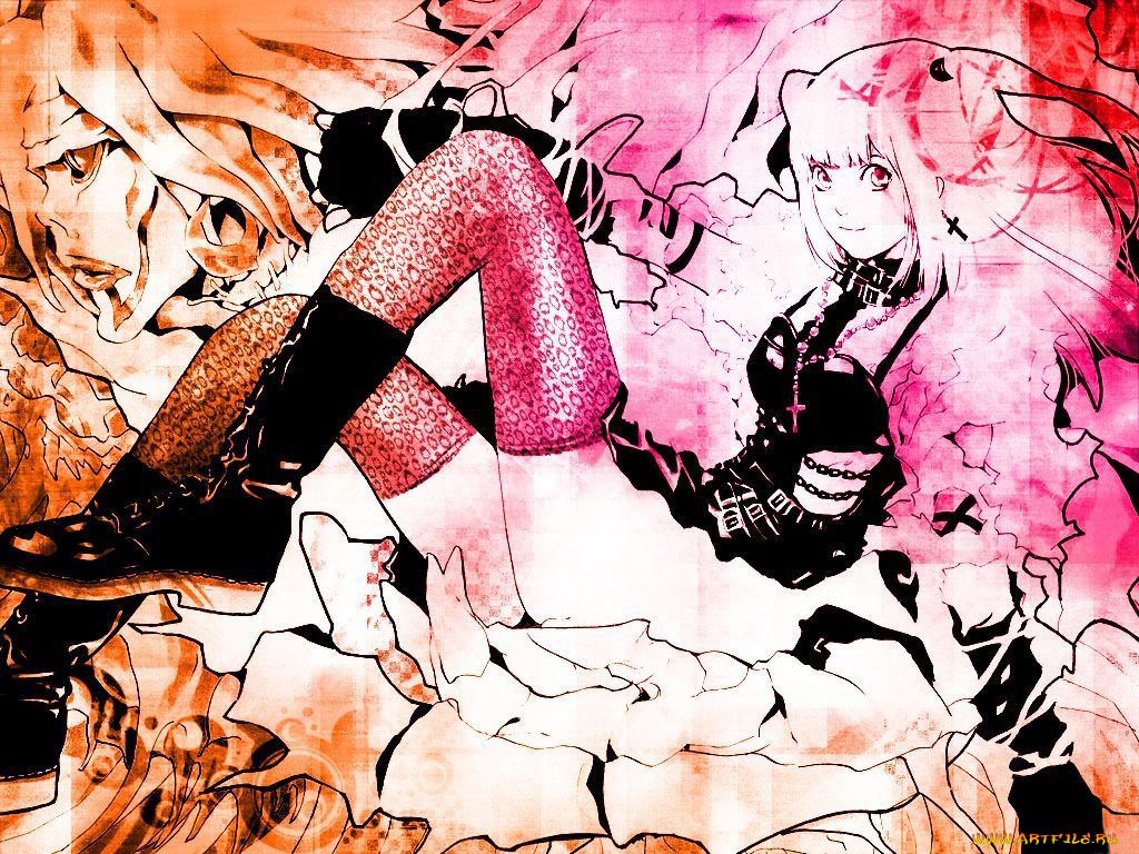 аниме, death, note