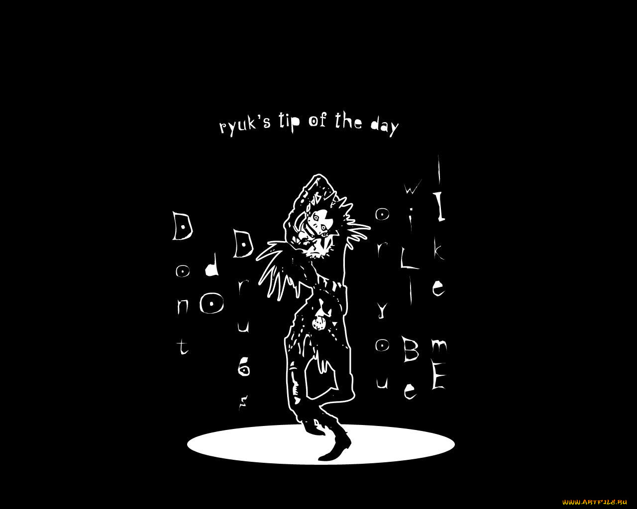 аниме, death, note