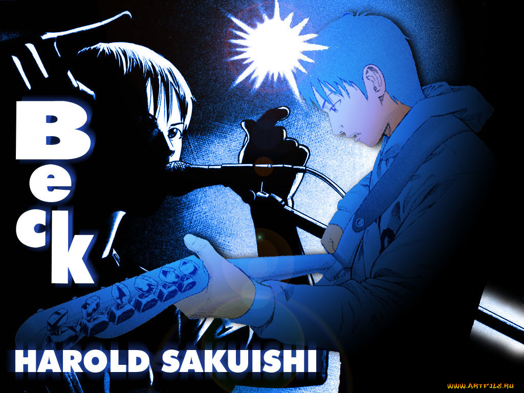 аниме, beck