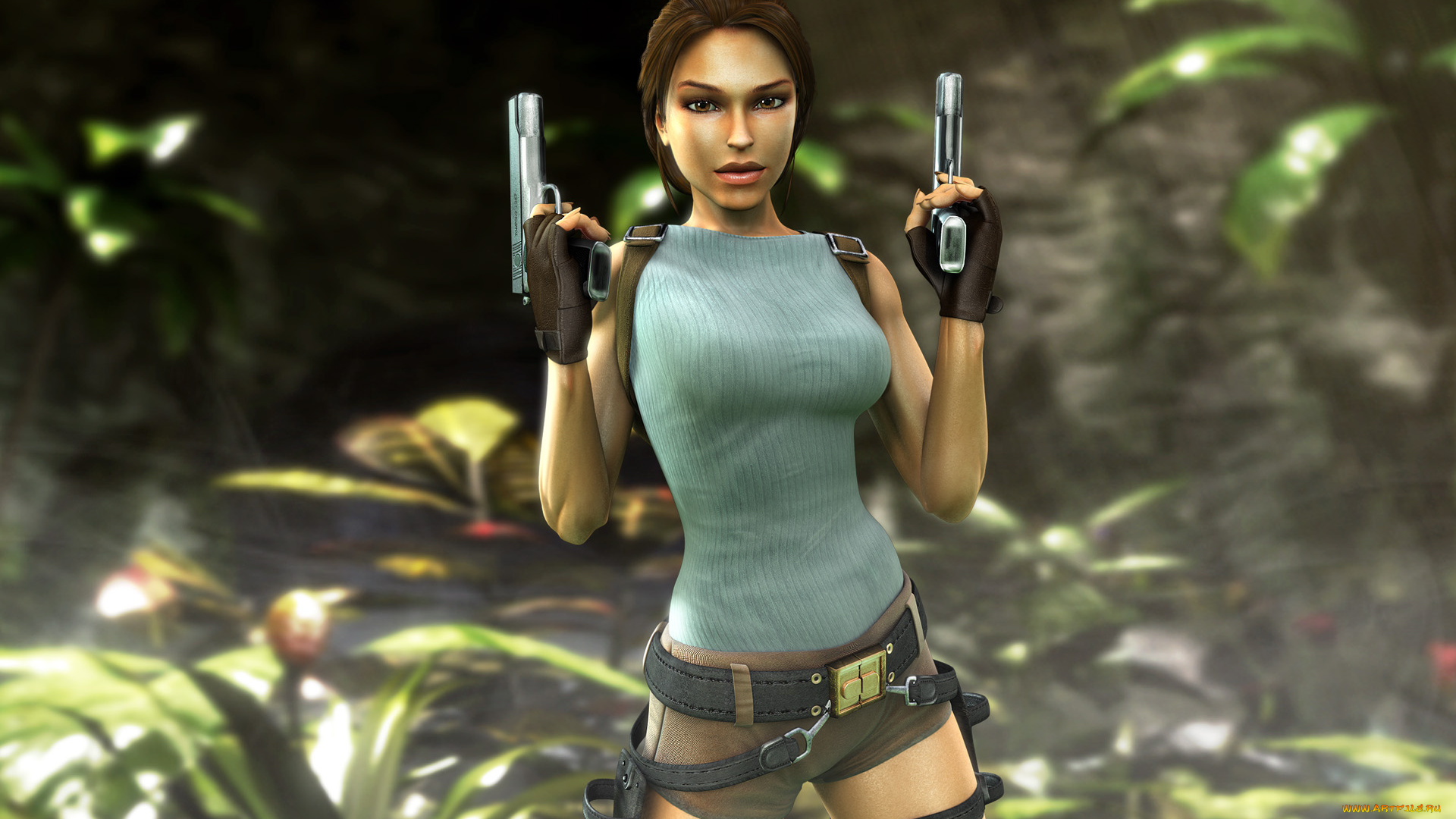 видео, игры, lara, croft, tomb, raider, anniversary