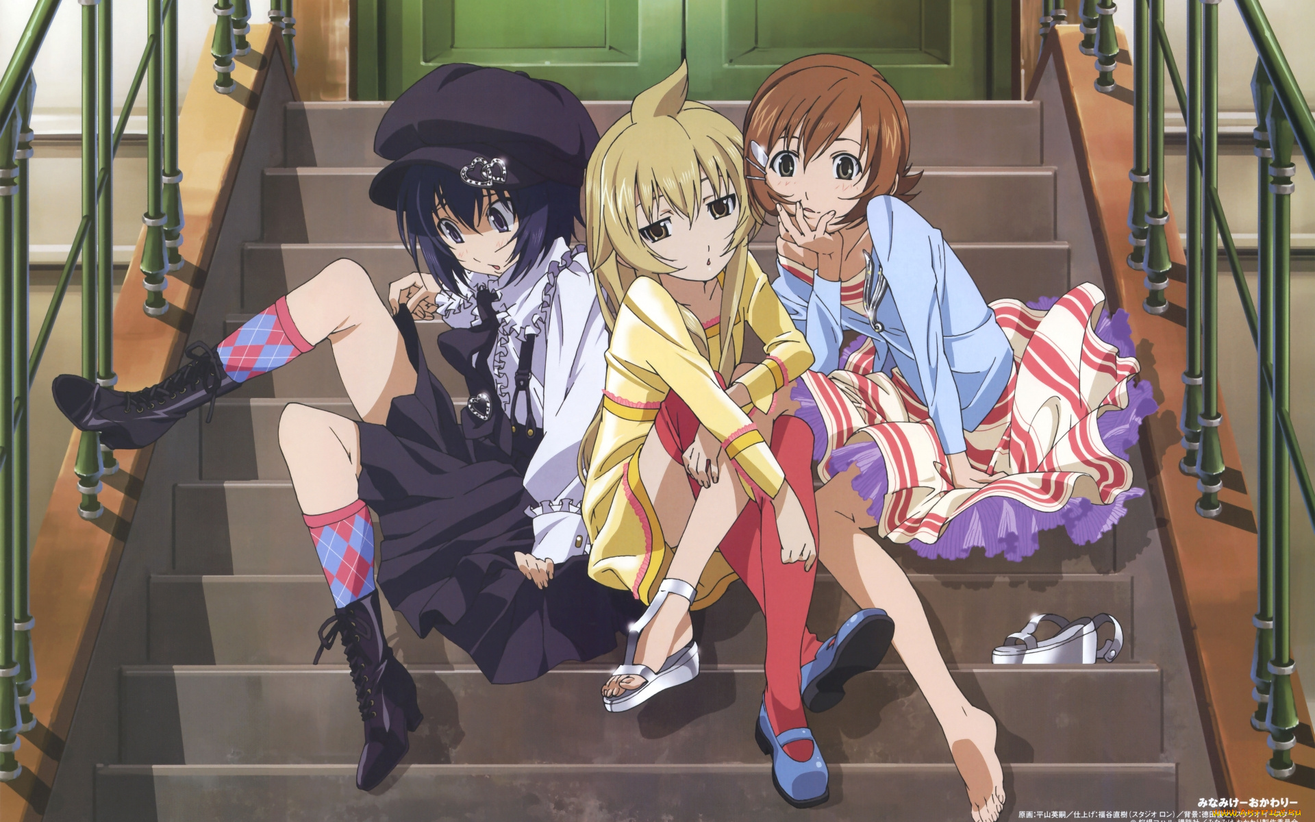 аниме, minami, ke