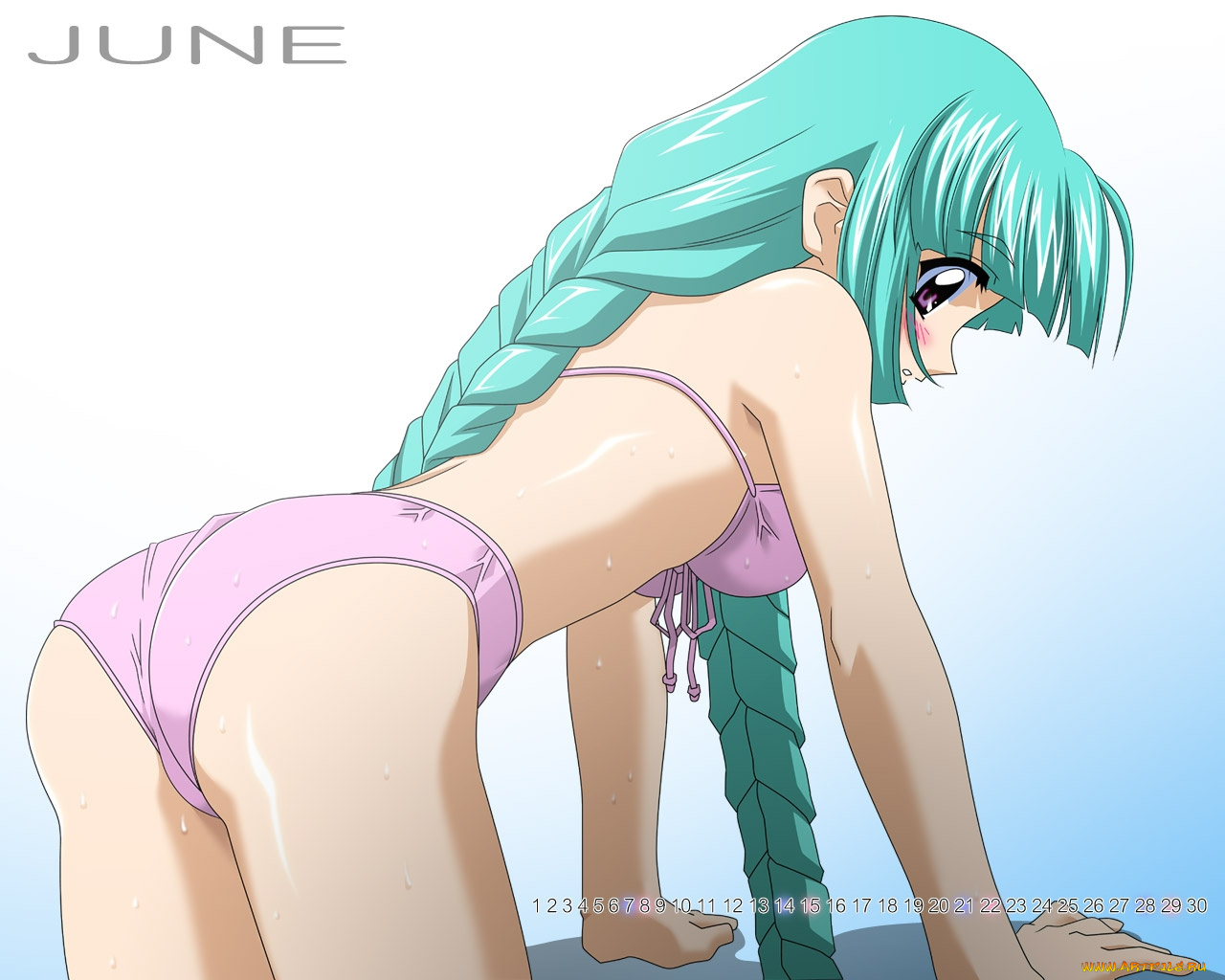 календари, аниме