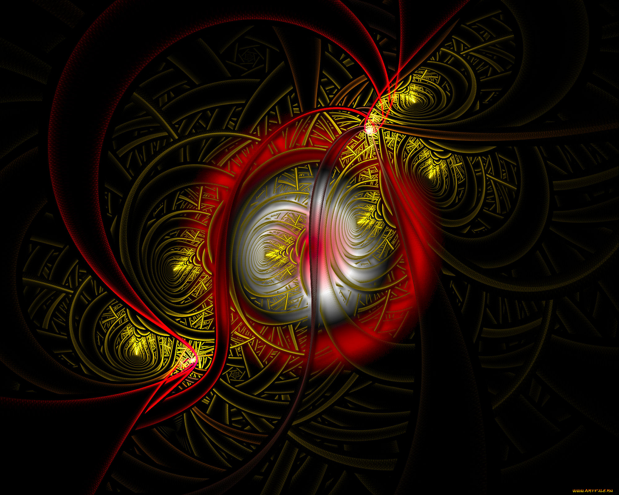 3д, графика, fractal, фракталы