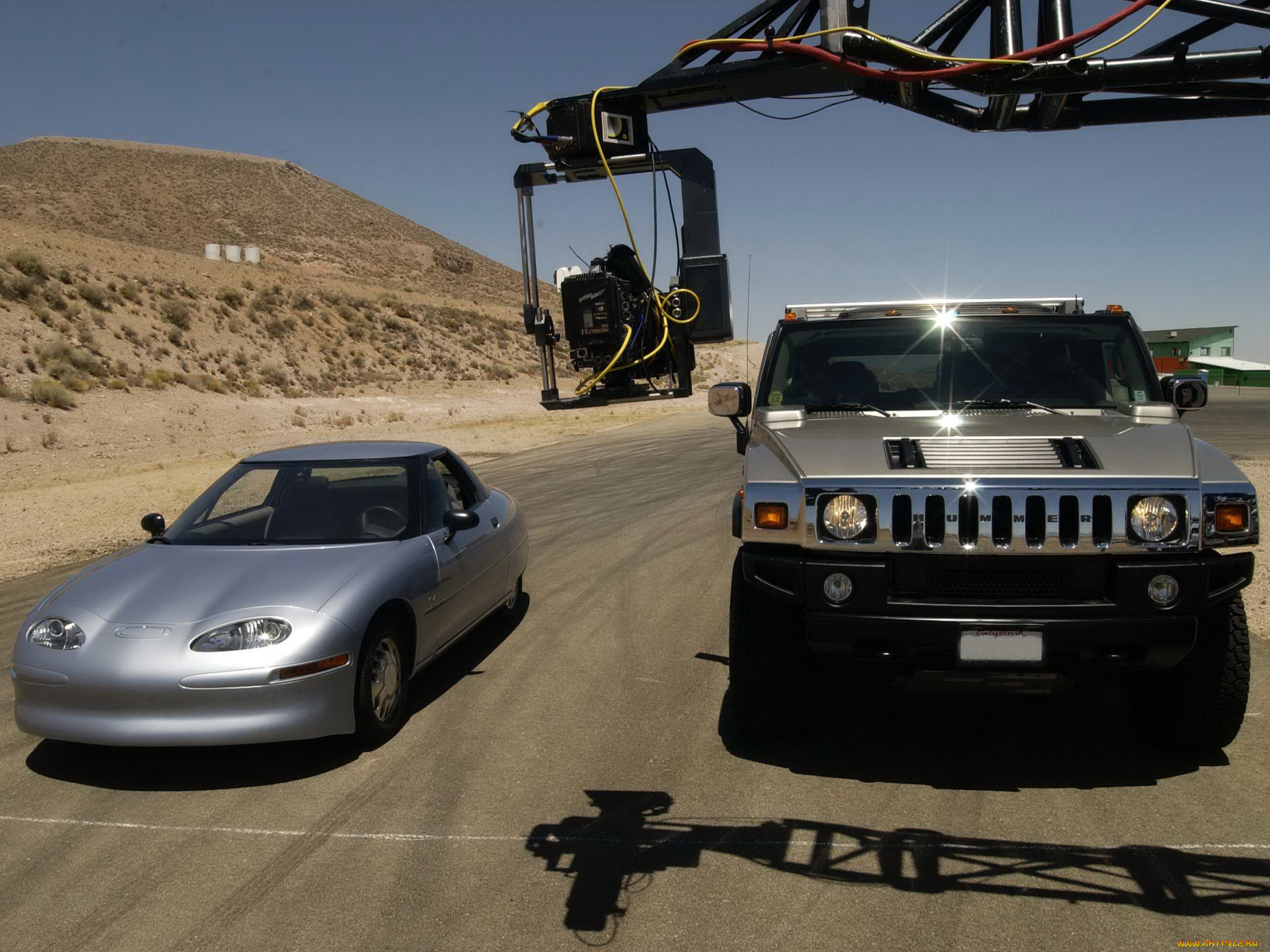 автомобили, разные, вместе