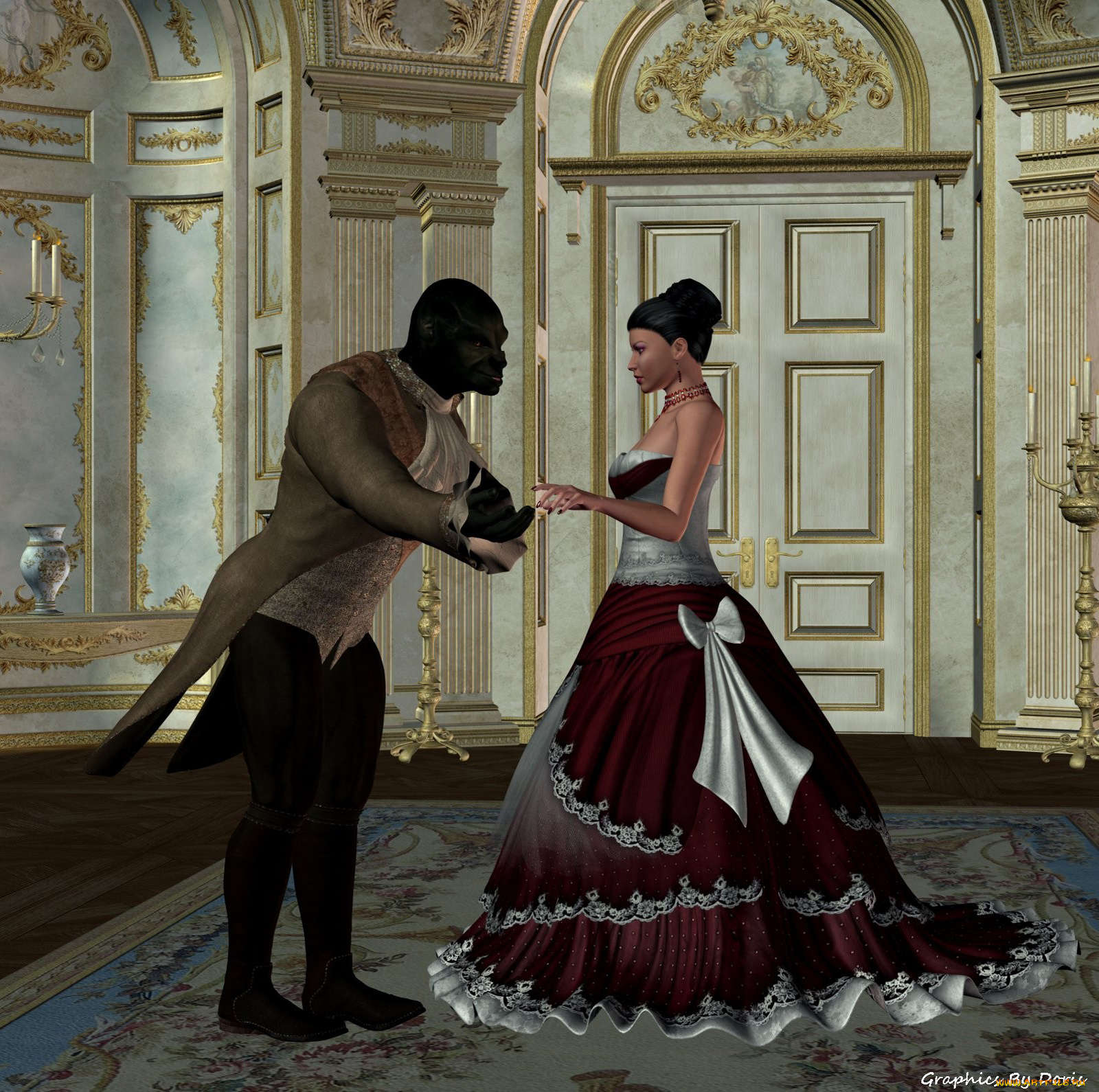 3д, графика, people, люди, девушка