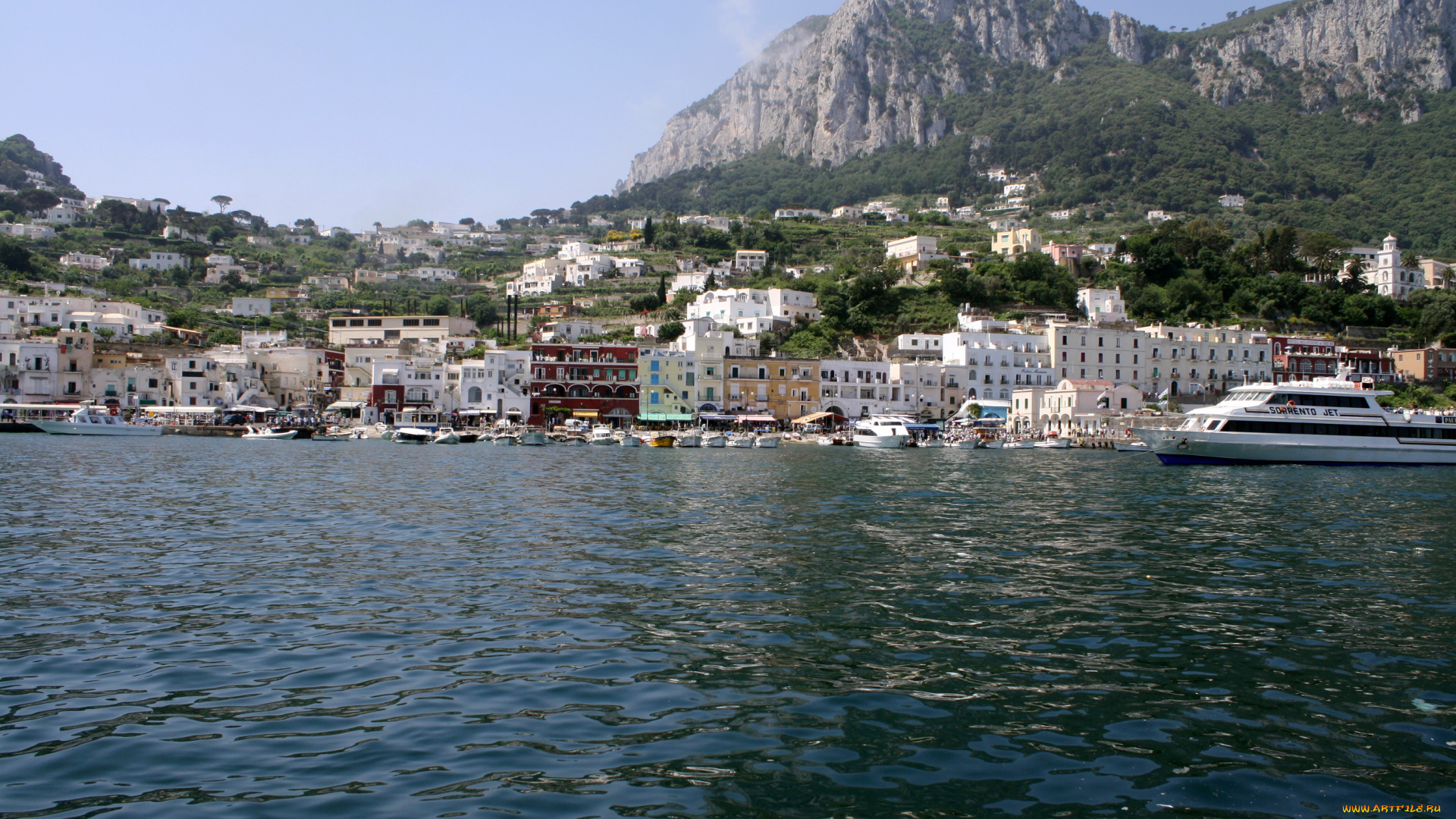 италия, capri, города, пейзажи