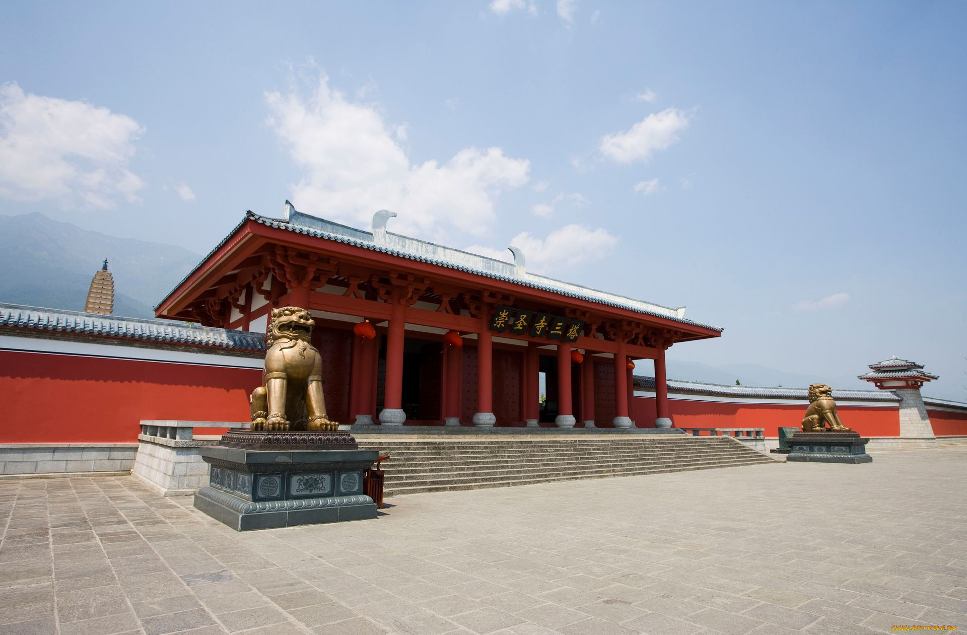 города, буддистские, другие, храмы, храм