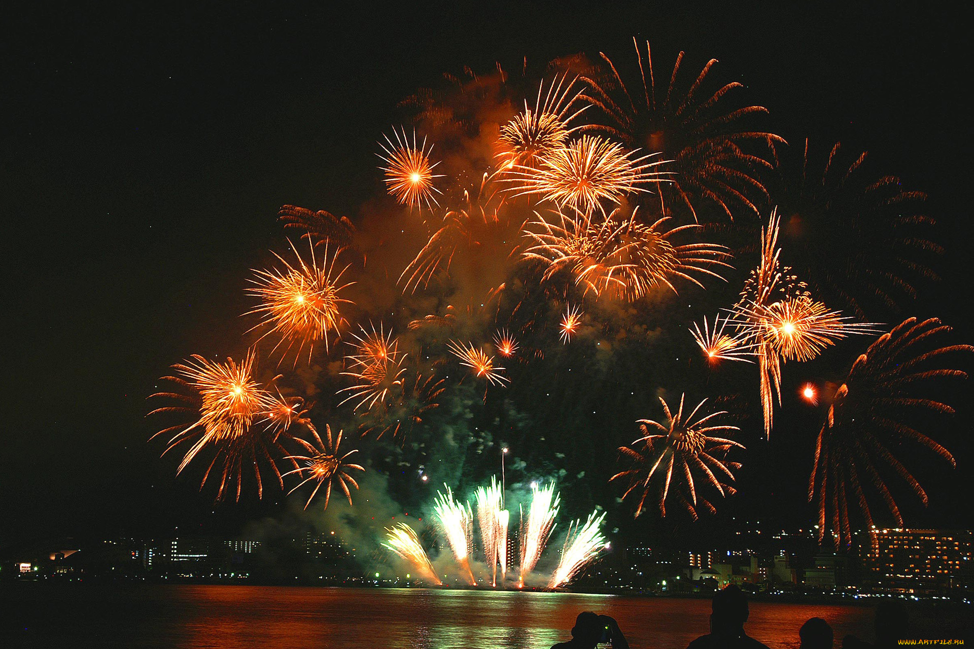 разное, салюты, фейерверки, салют