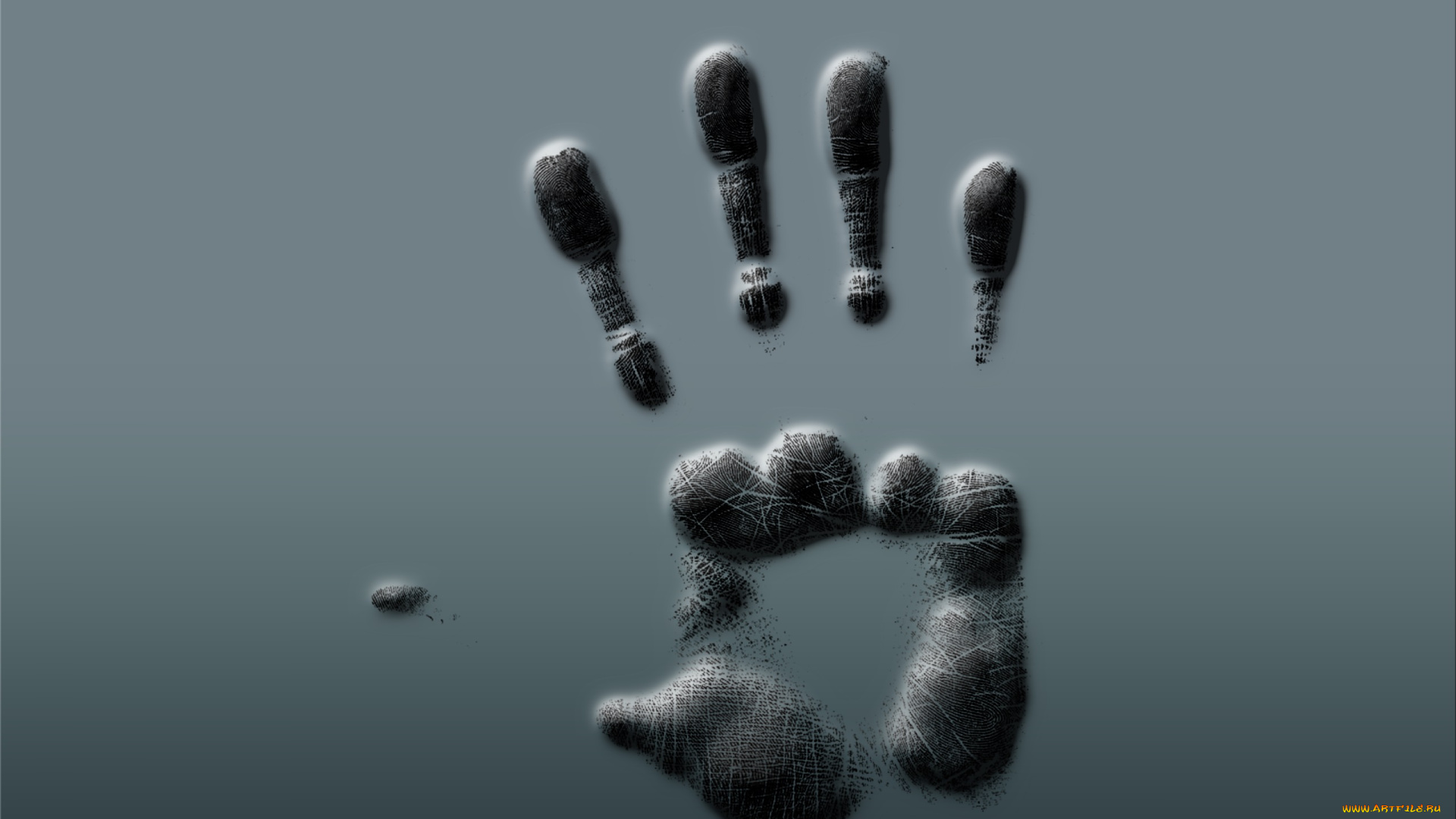 3д, графика, другое, ладонь