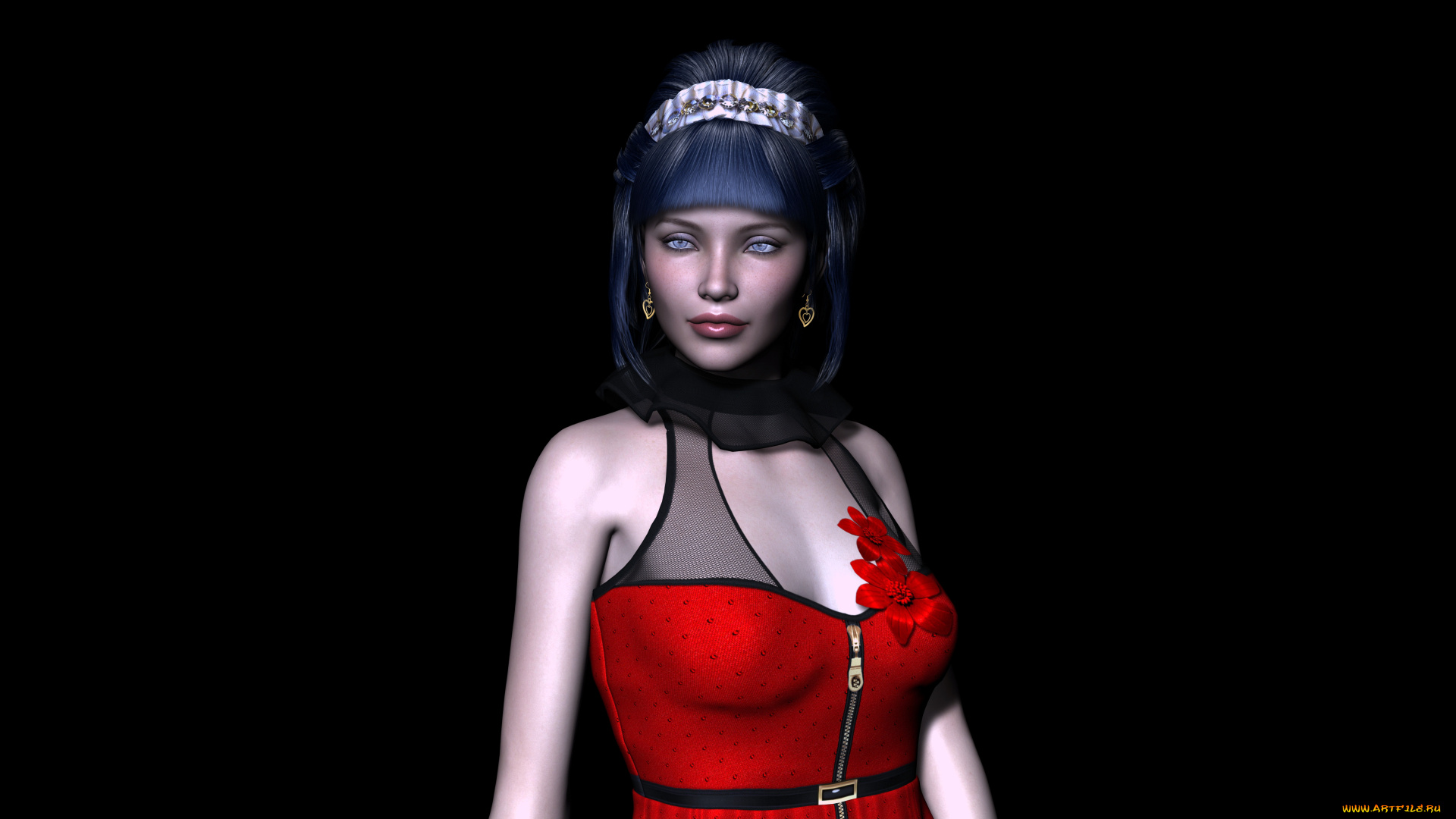 3д, графика, people, люди, взгляд, девушка