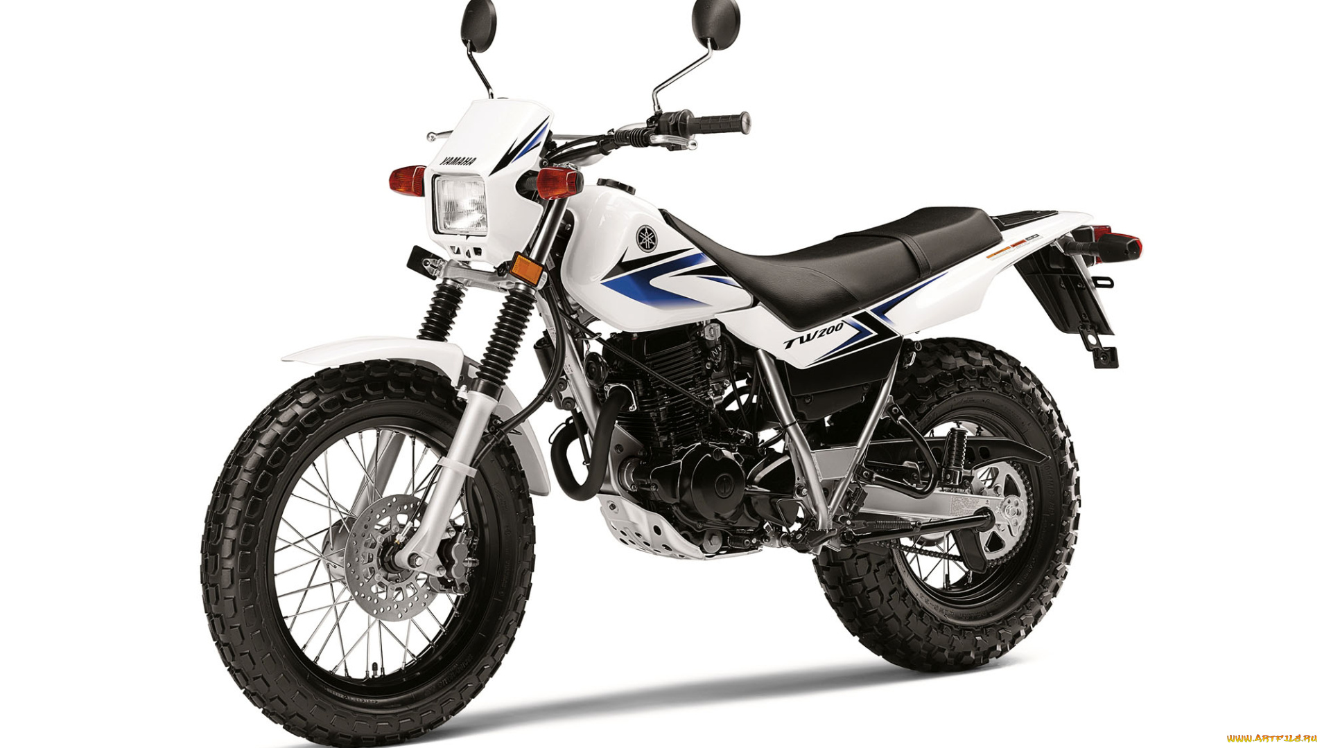 мотоциклы, yamaha, tw200, 2014