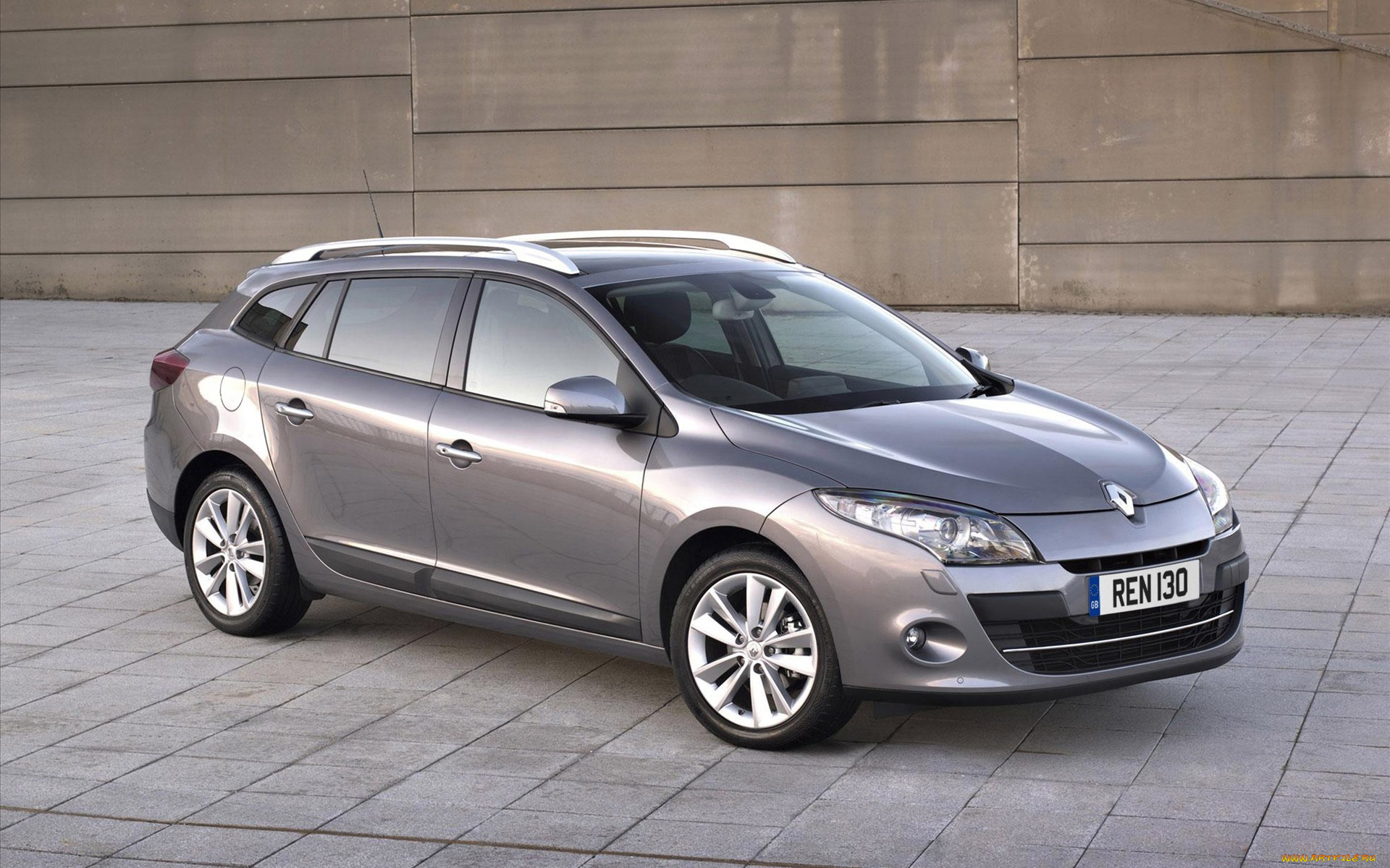 автомобили, renault, стена
