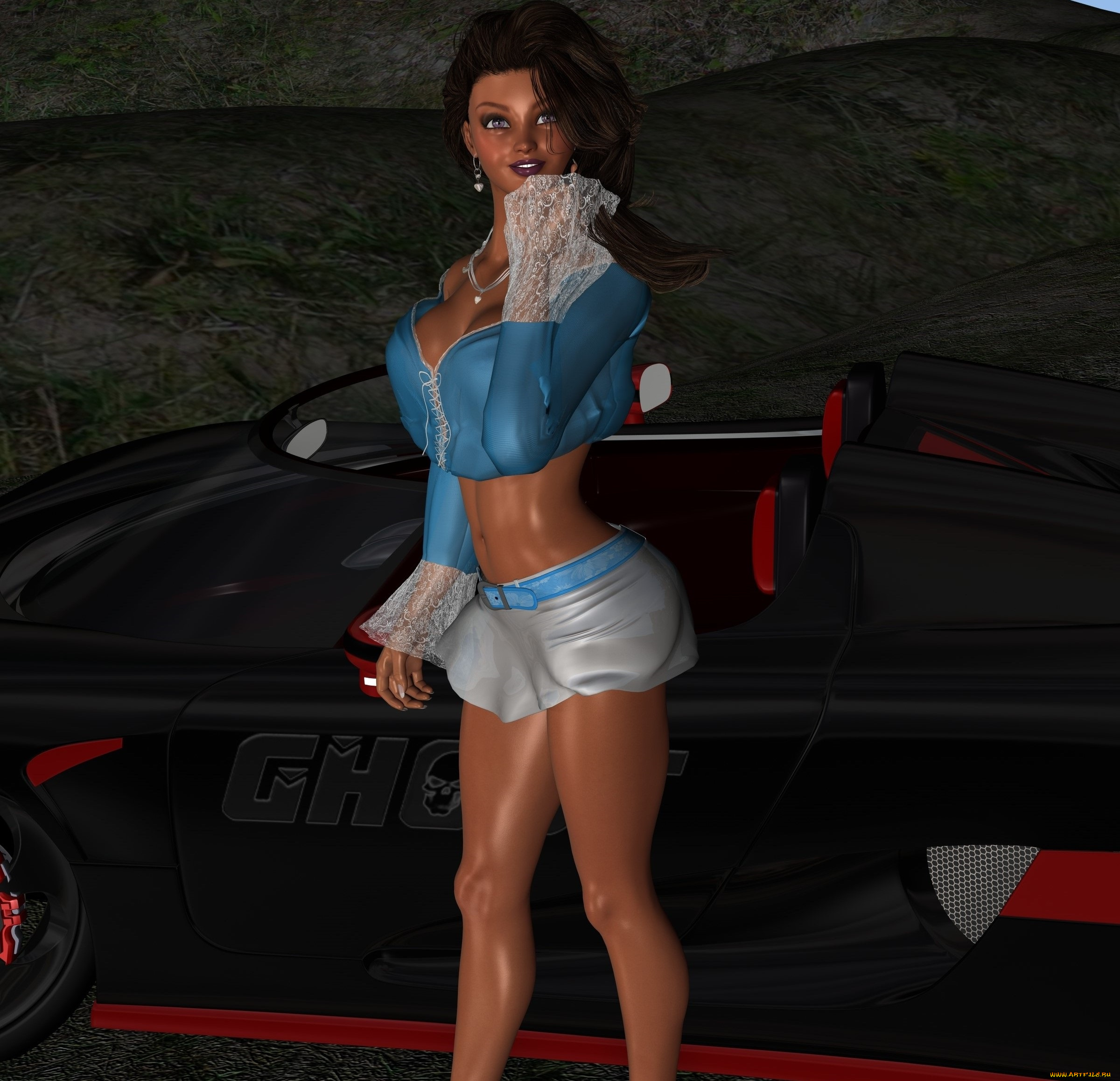 3д, графика, люди, , people, девушка, взгляд