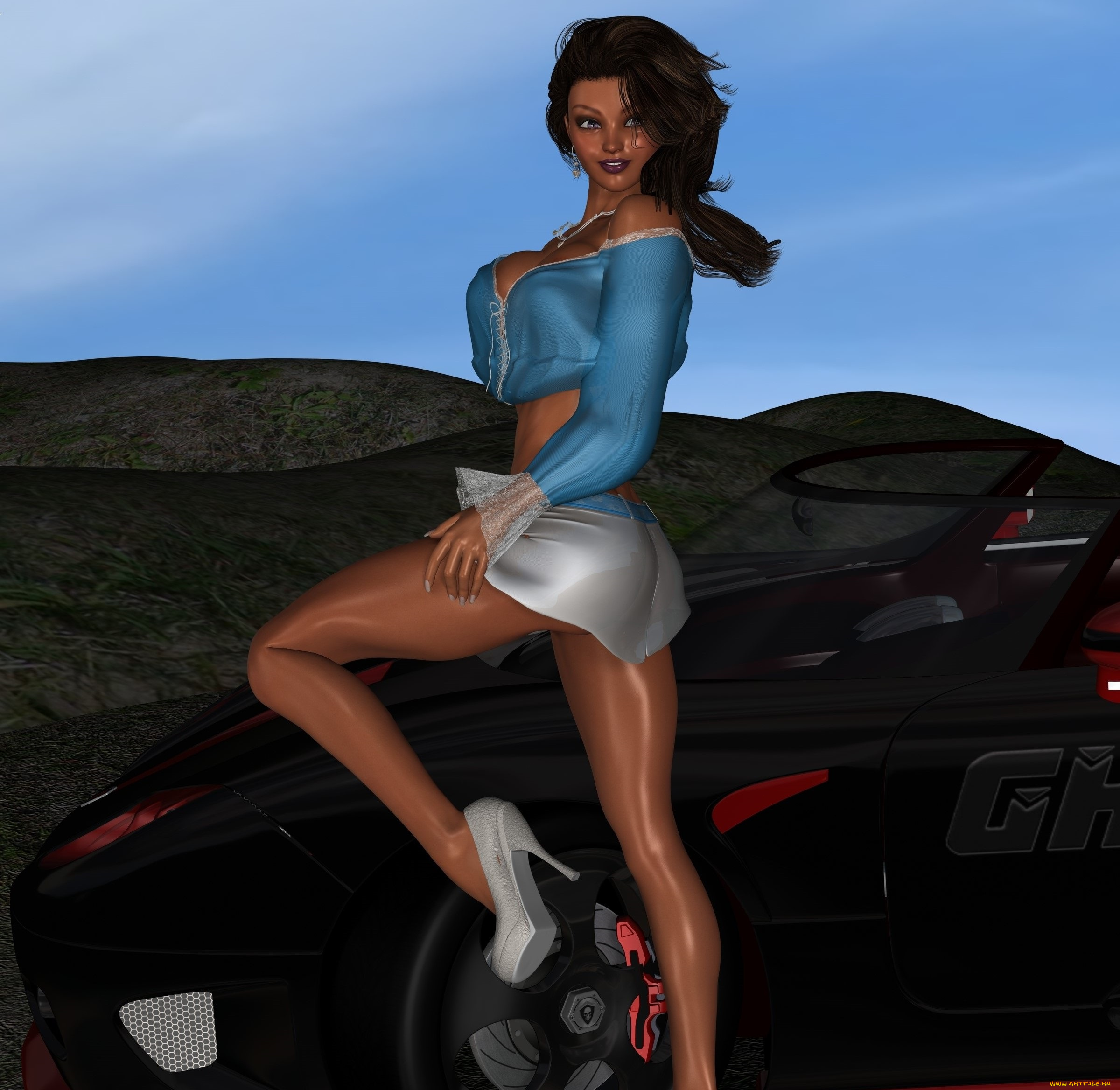 3д, графика, люди, , people, девушка, взгляд