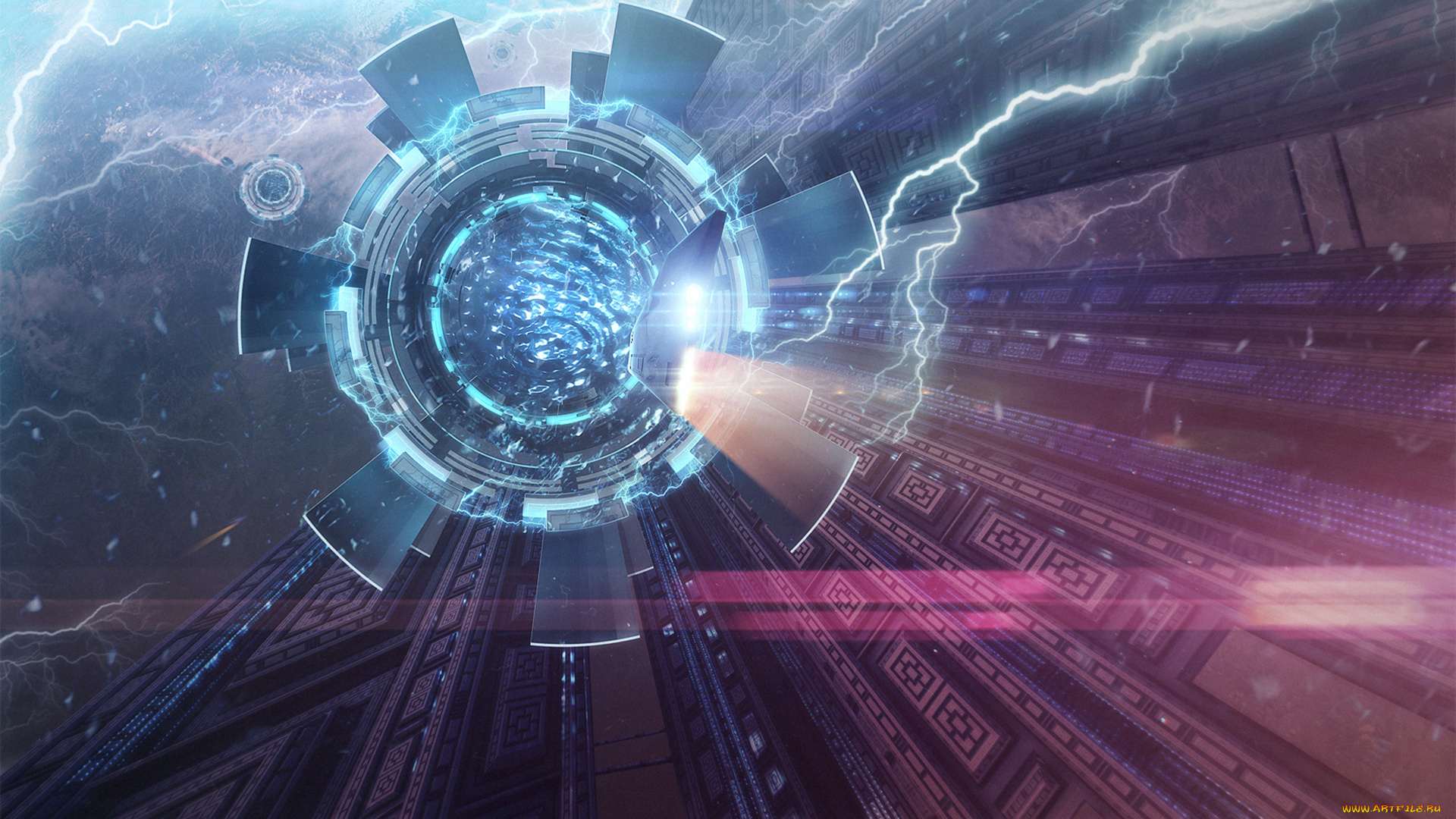 фэнтези, космические, корабли, , звездолеты, , станции, art, фантастика, портал, spaceship, космос, свет