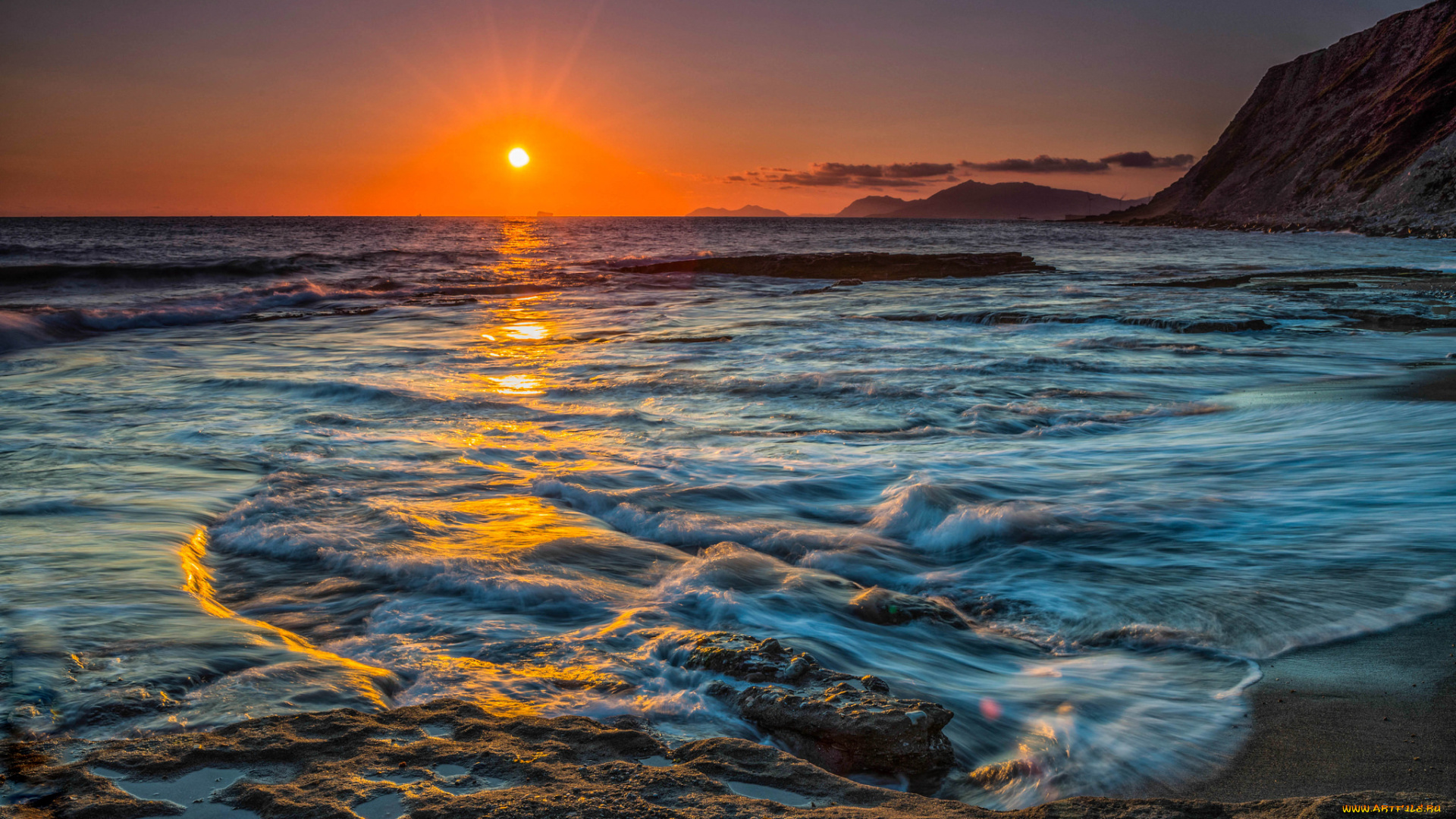 природа, восходы, закаты, рассвет