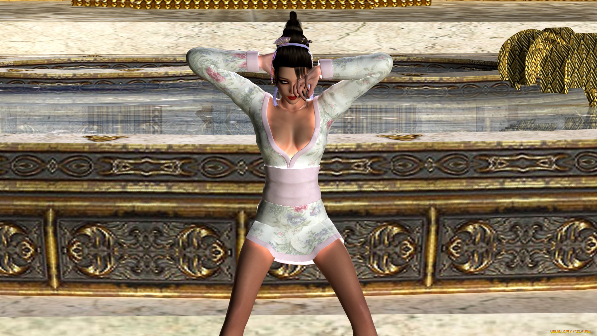 видео, игры, dark, heresy, взгляд, девушка, фон