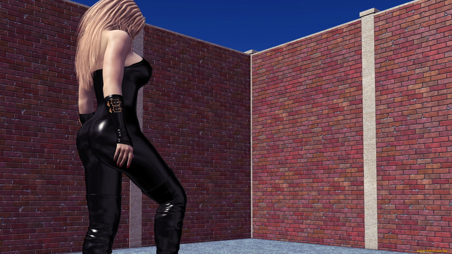 3д, графика, люди, , people, девушка, взгляд, фон