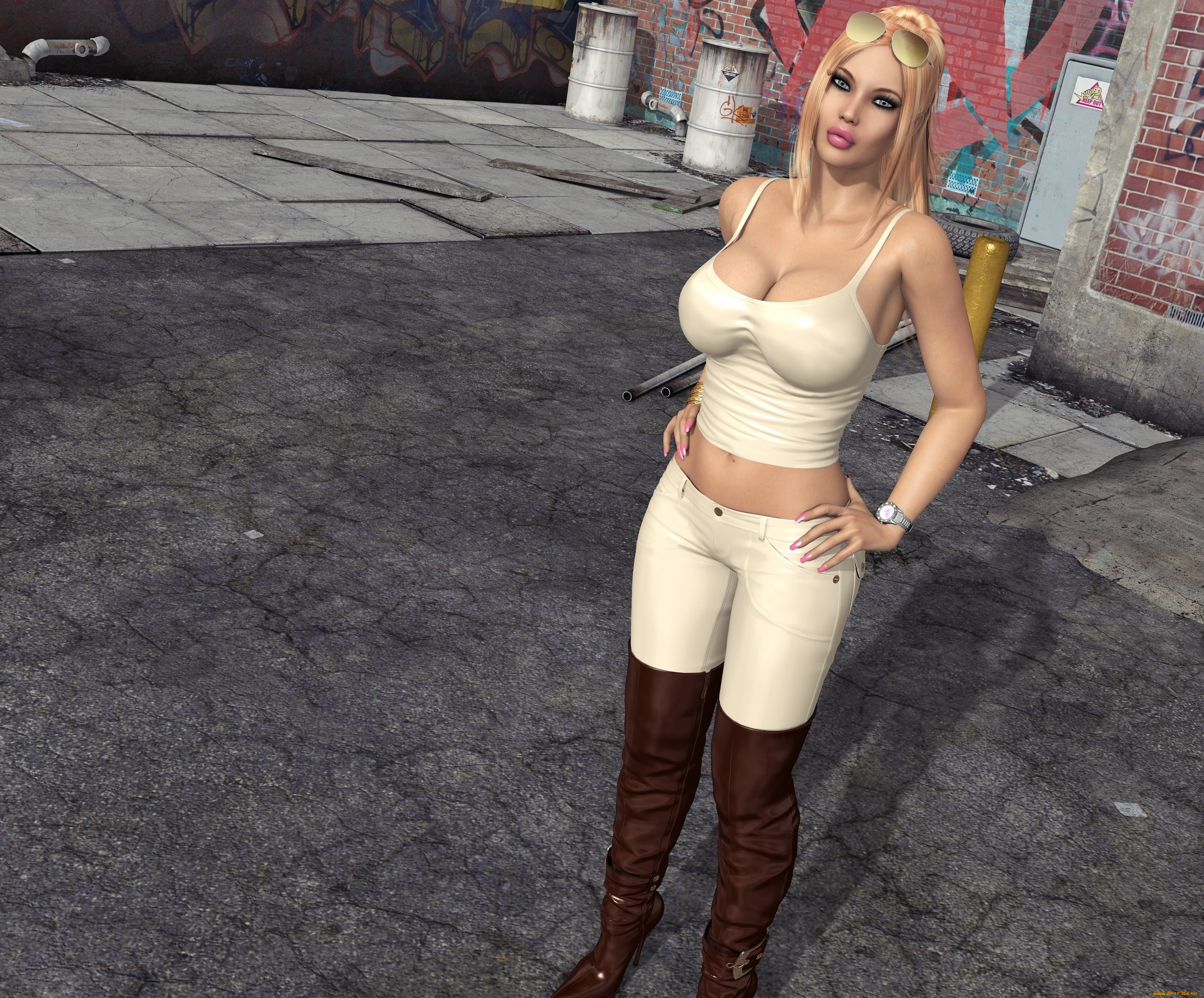 3д, графика, люди, , people, фон, взгляд, девушка