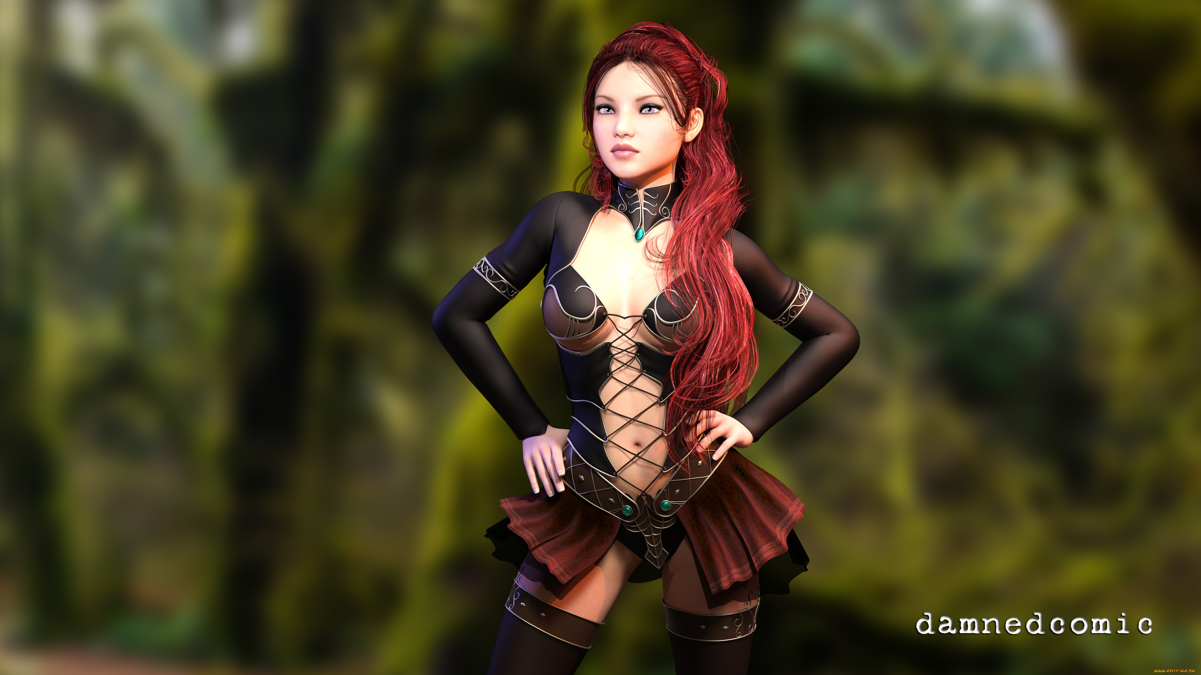 3д, графика, люди, , people, фон, взгляд, девушка