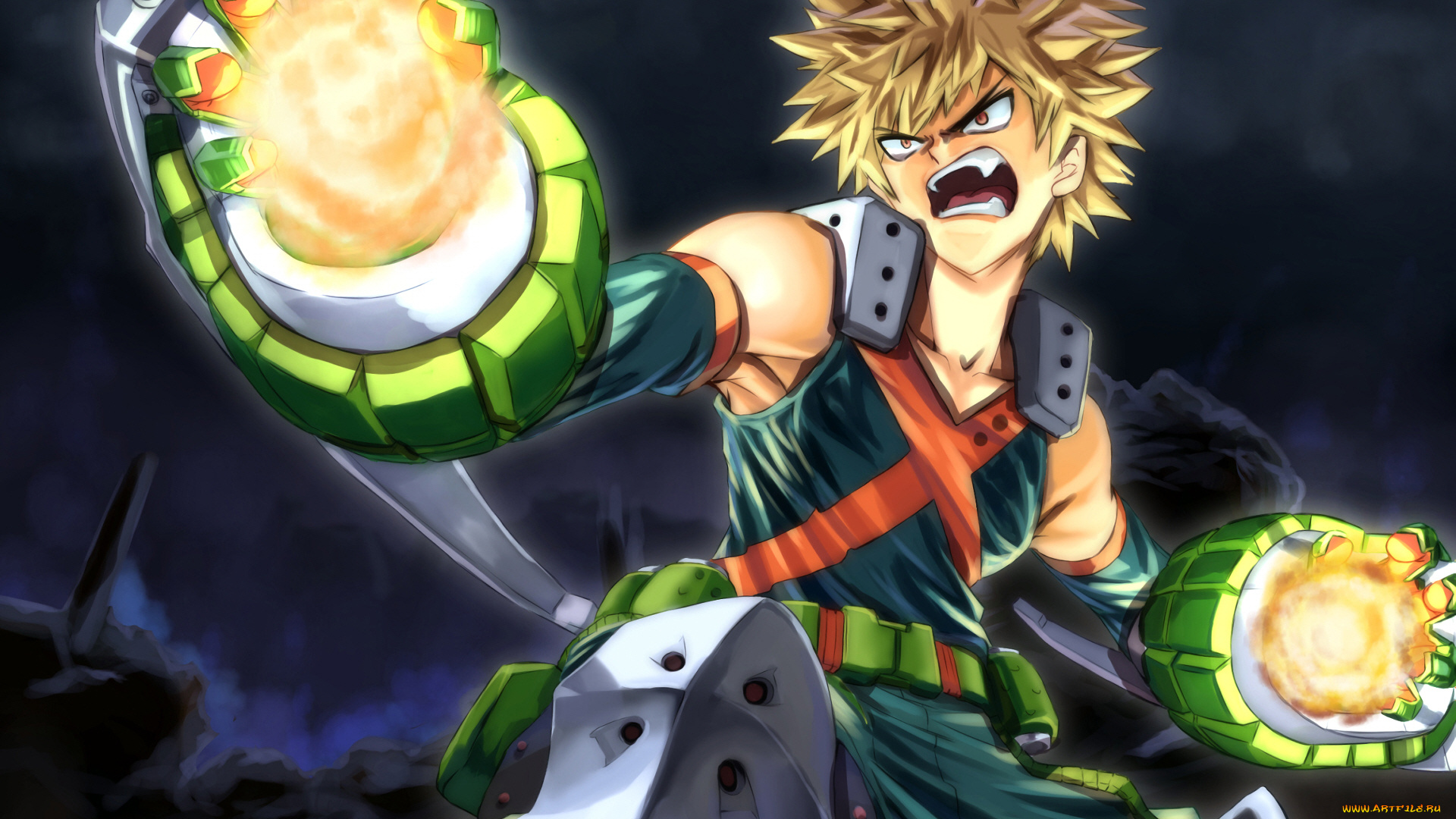 аниме, boku, no, hero, academia, моя, геройская, академия