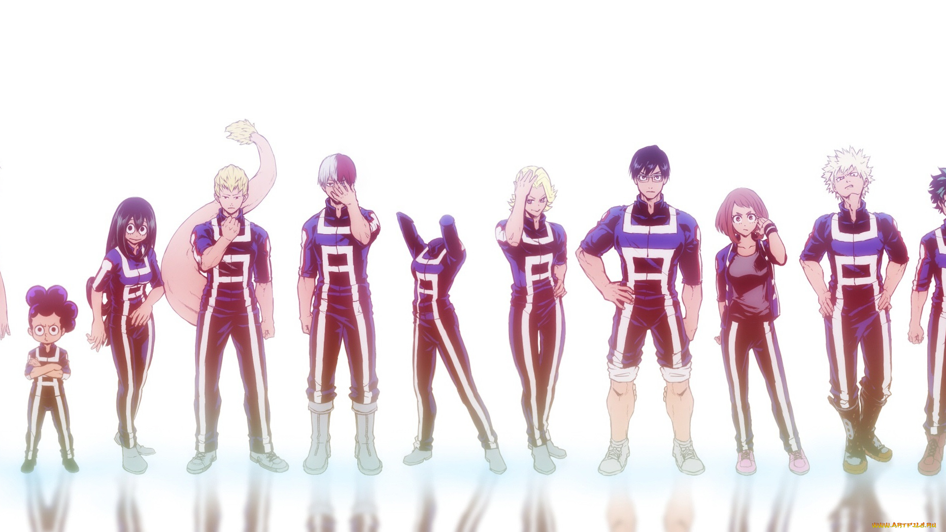 аниме, boku, no, hero, academia, моя, геройская, академия