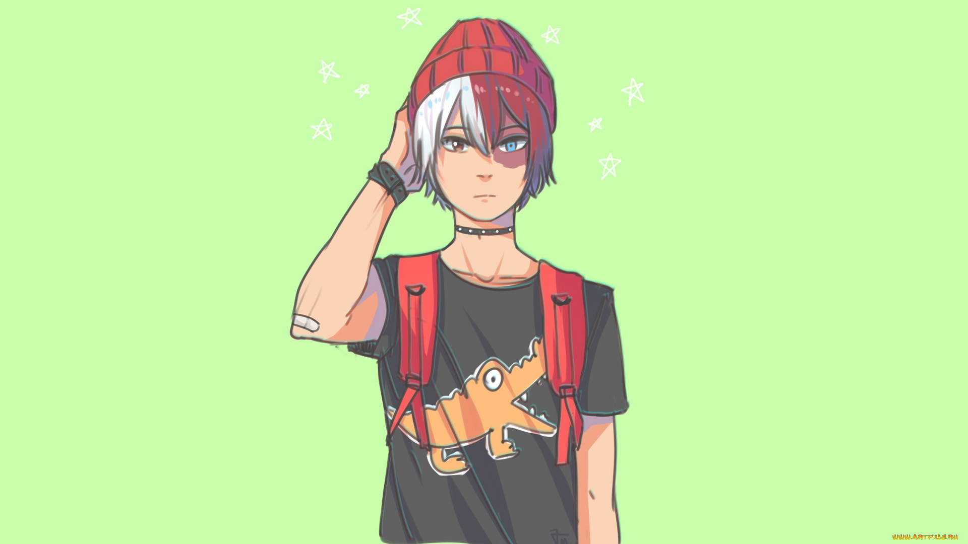 аниме, boku, no, hero, academia, шото