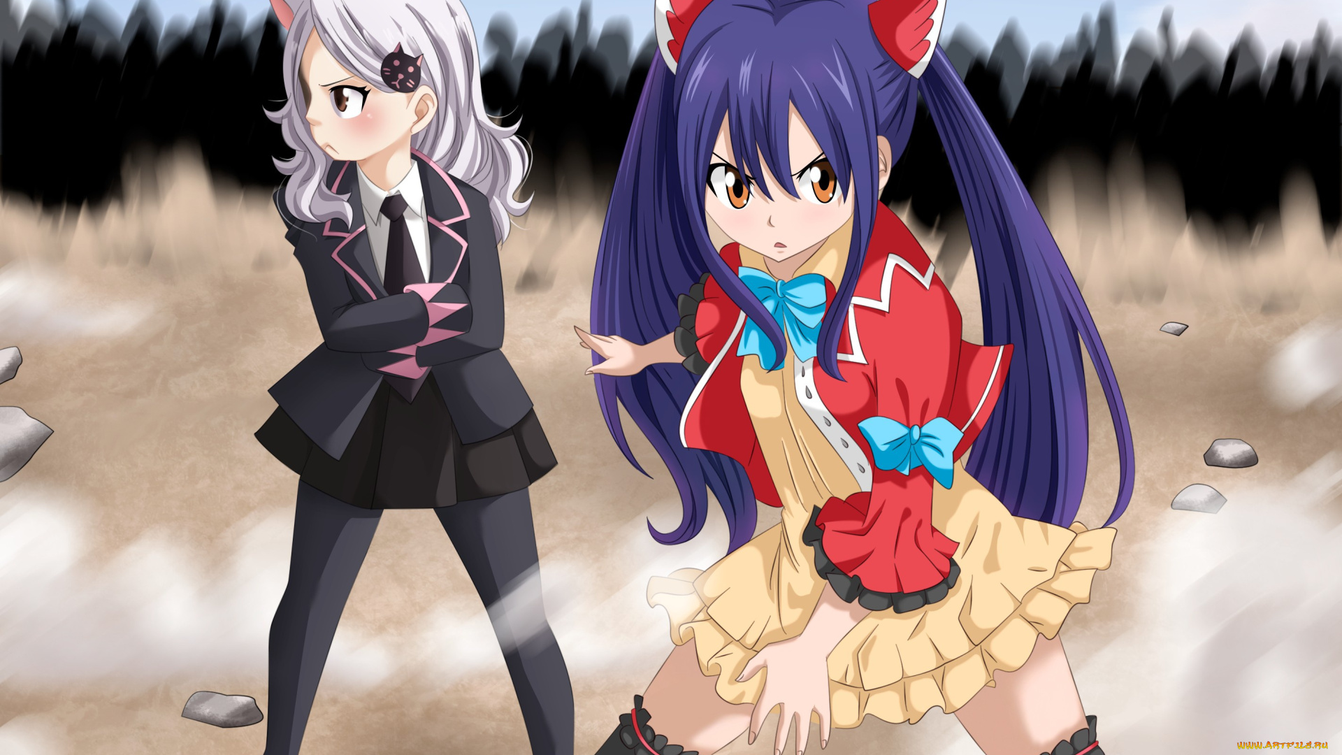 аниме, fairy, tail, dragon, slayer, charle, manga, neko, wendy, mahou, bishojo, carla, anime, japanese, asian, asiatic, oriental, by, claudiadragneel