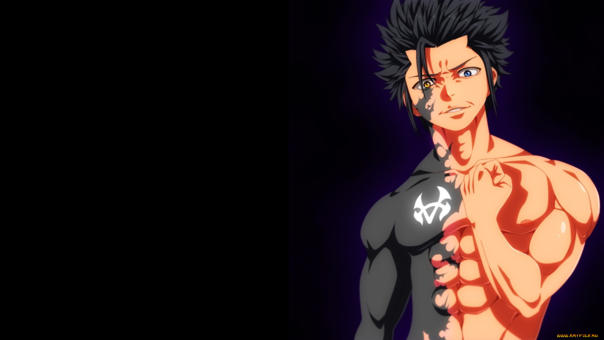 аниме, fairy, tail, gray